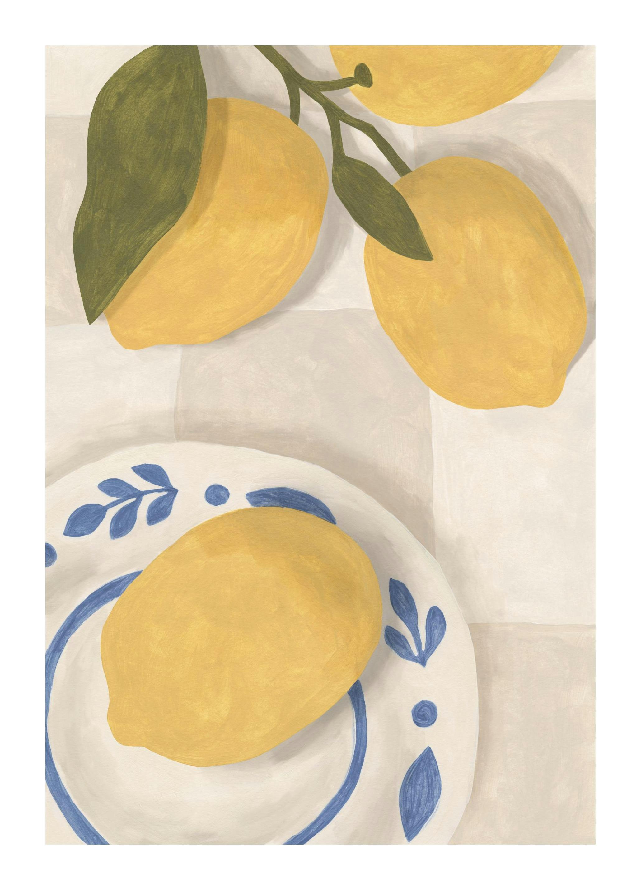 Refreshing Citrus Poster (30x40 cm) - Eten