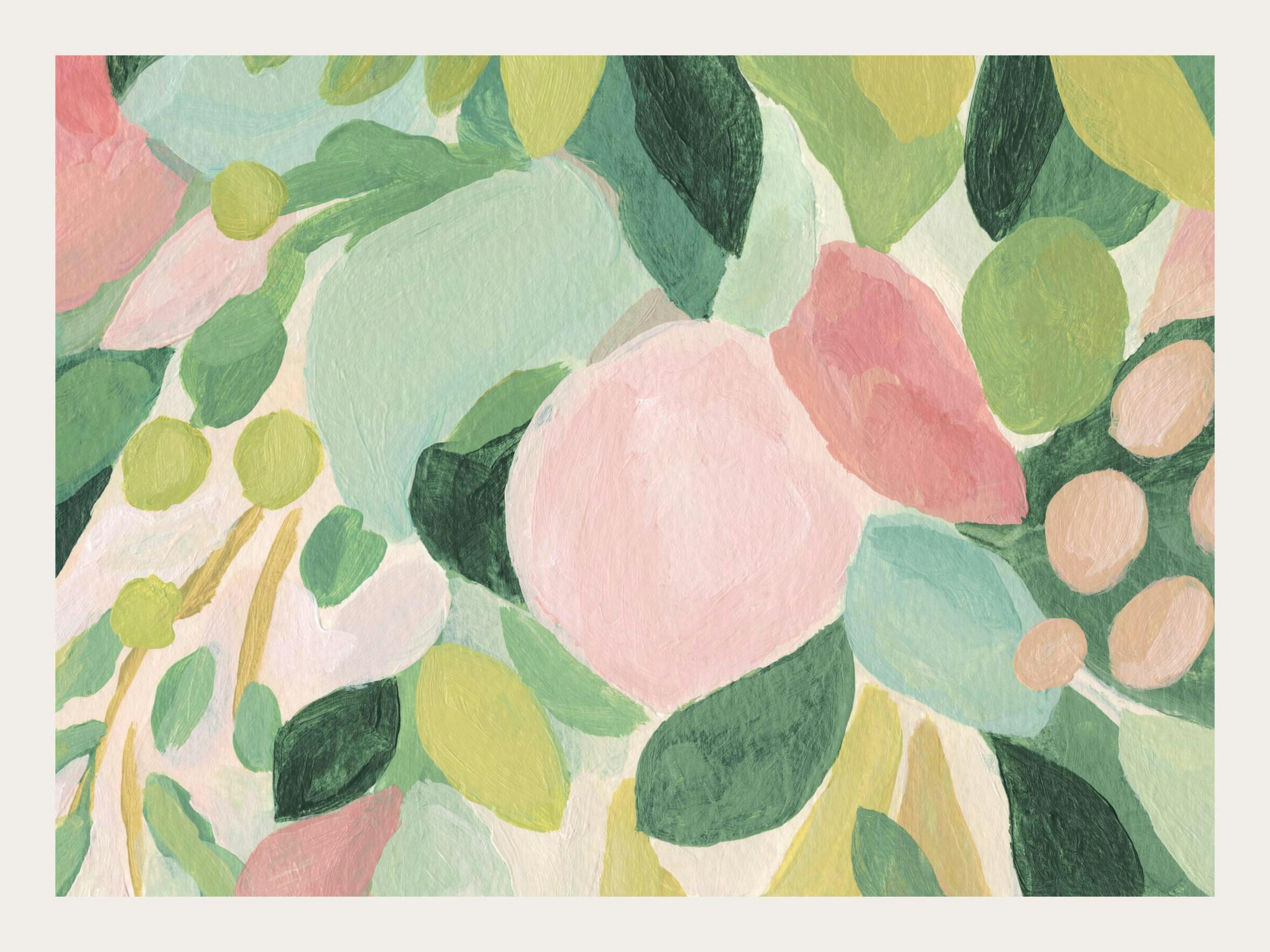 Acrylic Botanical Poster
