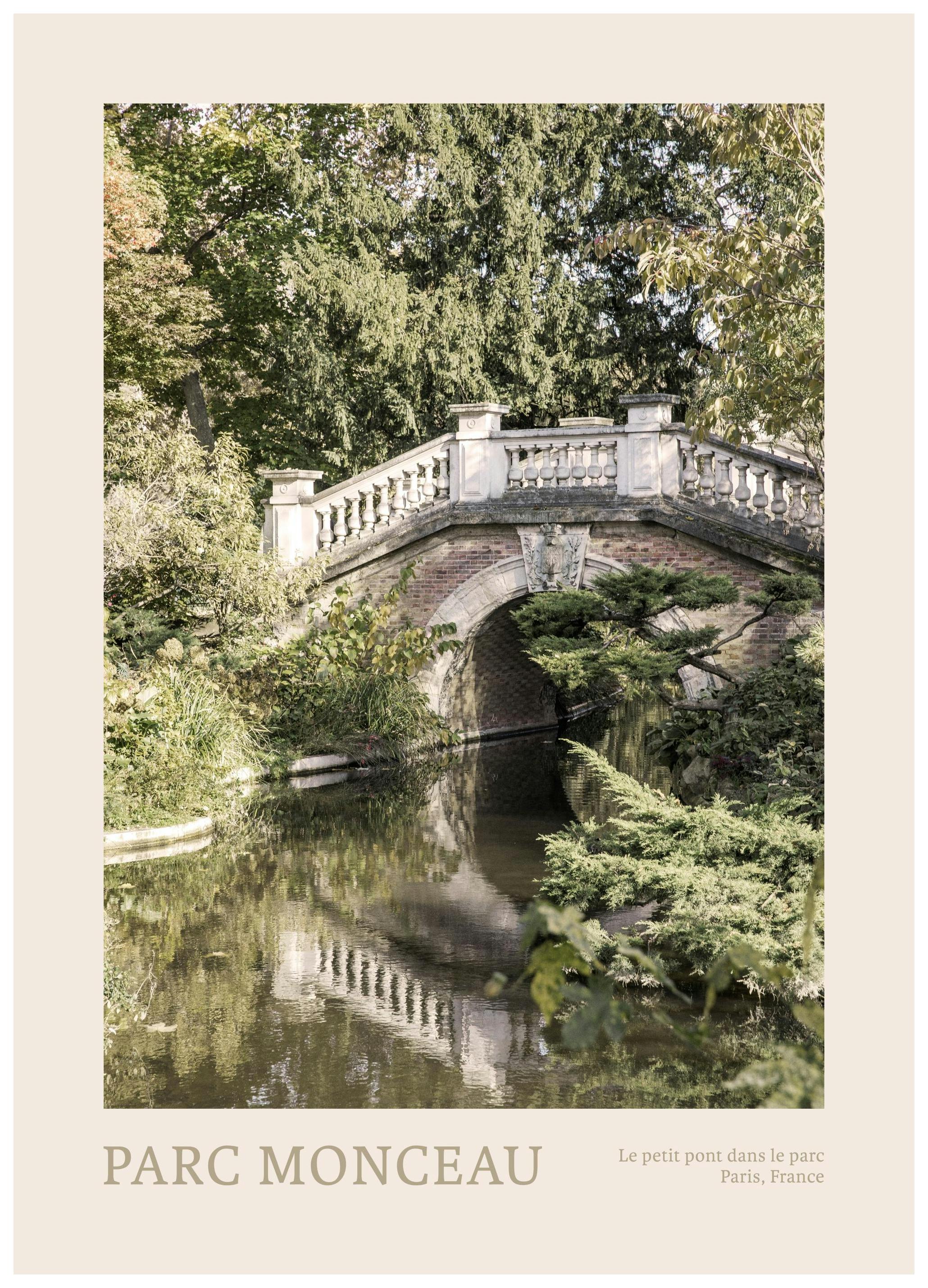 Parc Monceau Plakat (30x40 cm) - Plakater > Naturplakater
