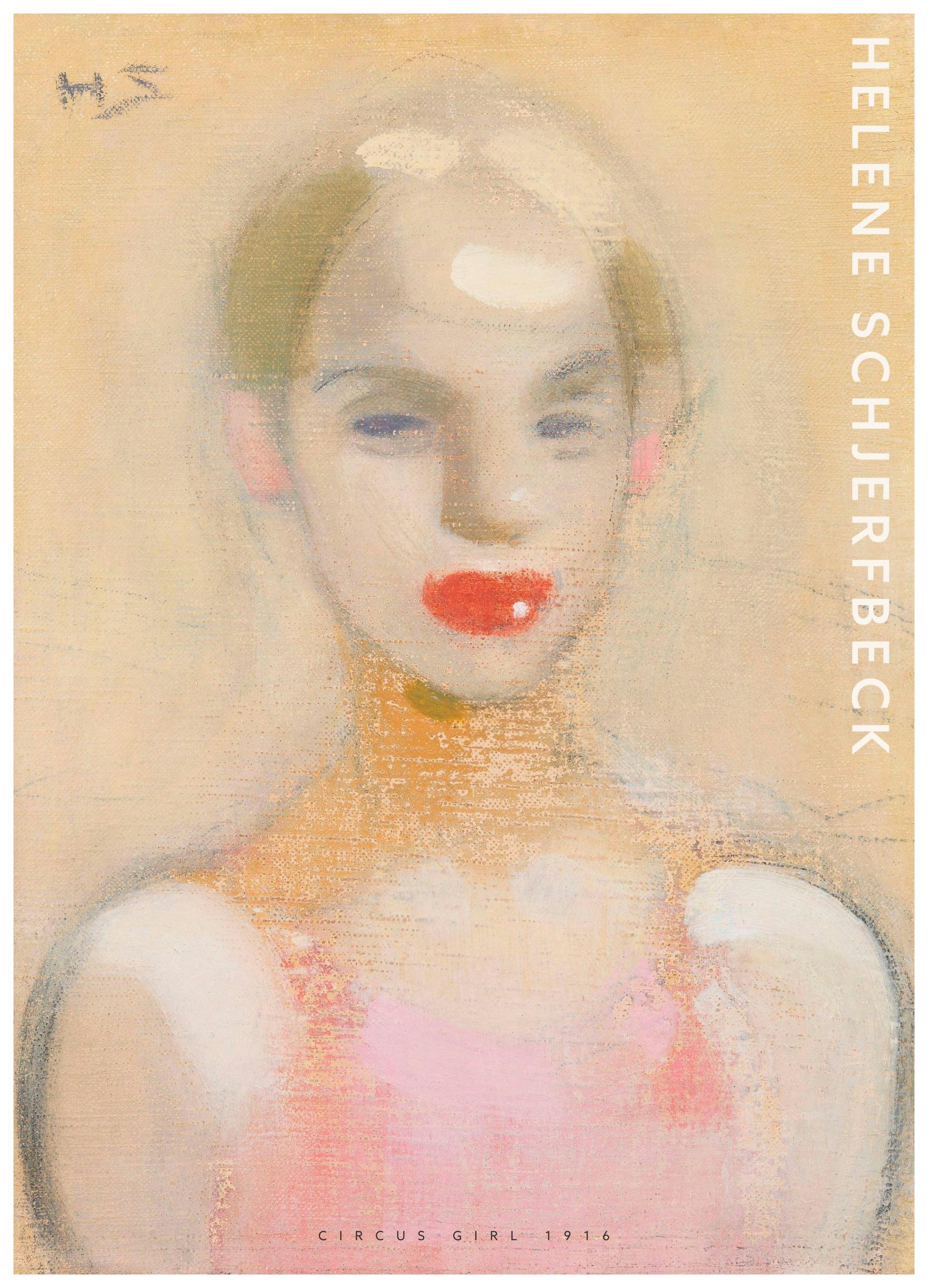 Prints - Helene Schujerfbeck - Circus Girl Print (50x70 cm) - Paintings by famous painters