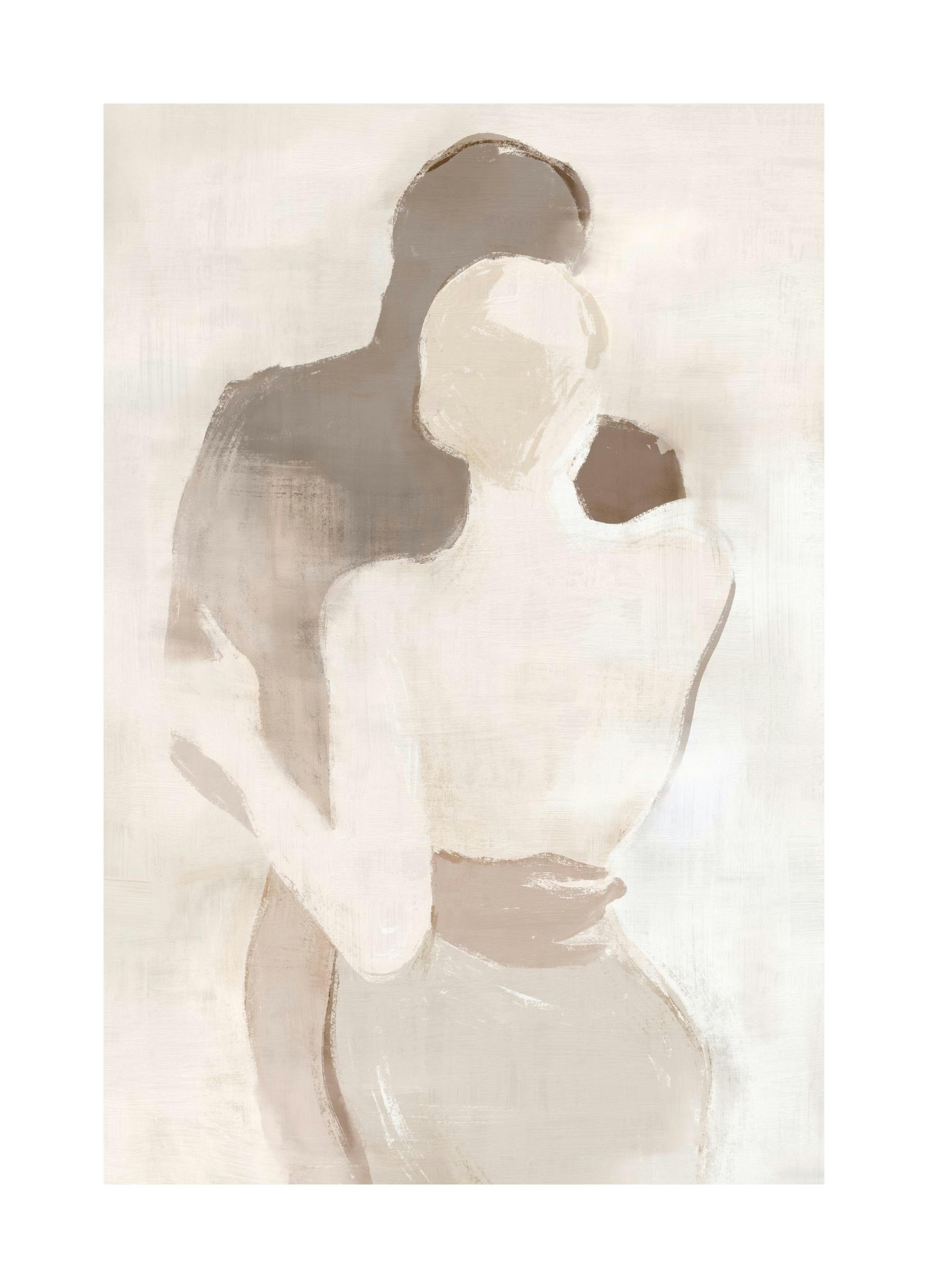 Soft Couple Poster (30x40 cm) - Schilderijen