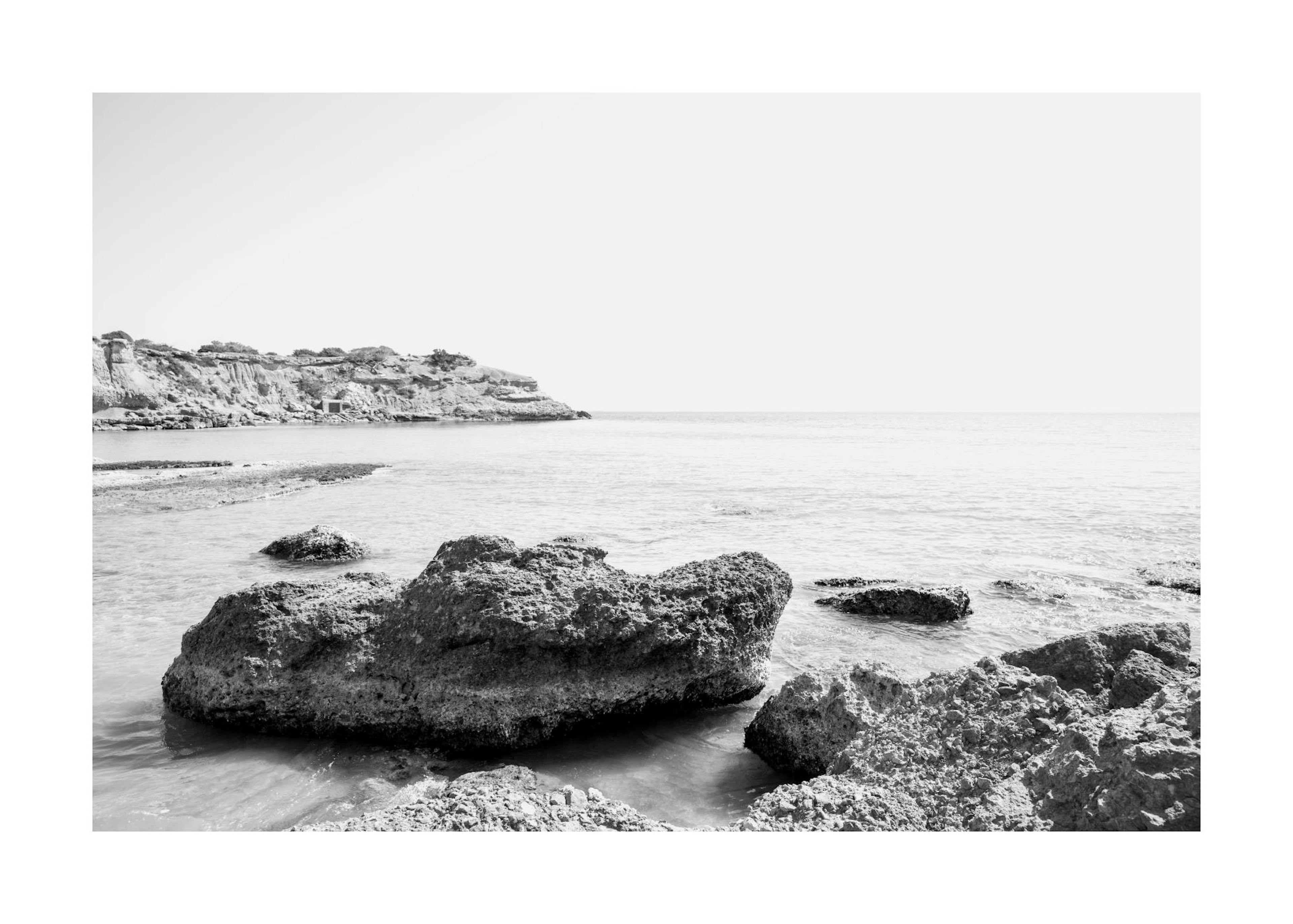 Monochrome Shore Print 0