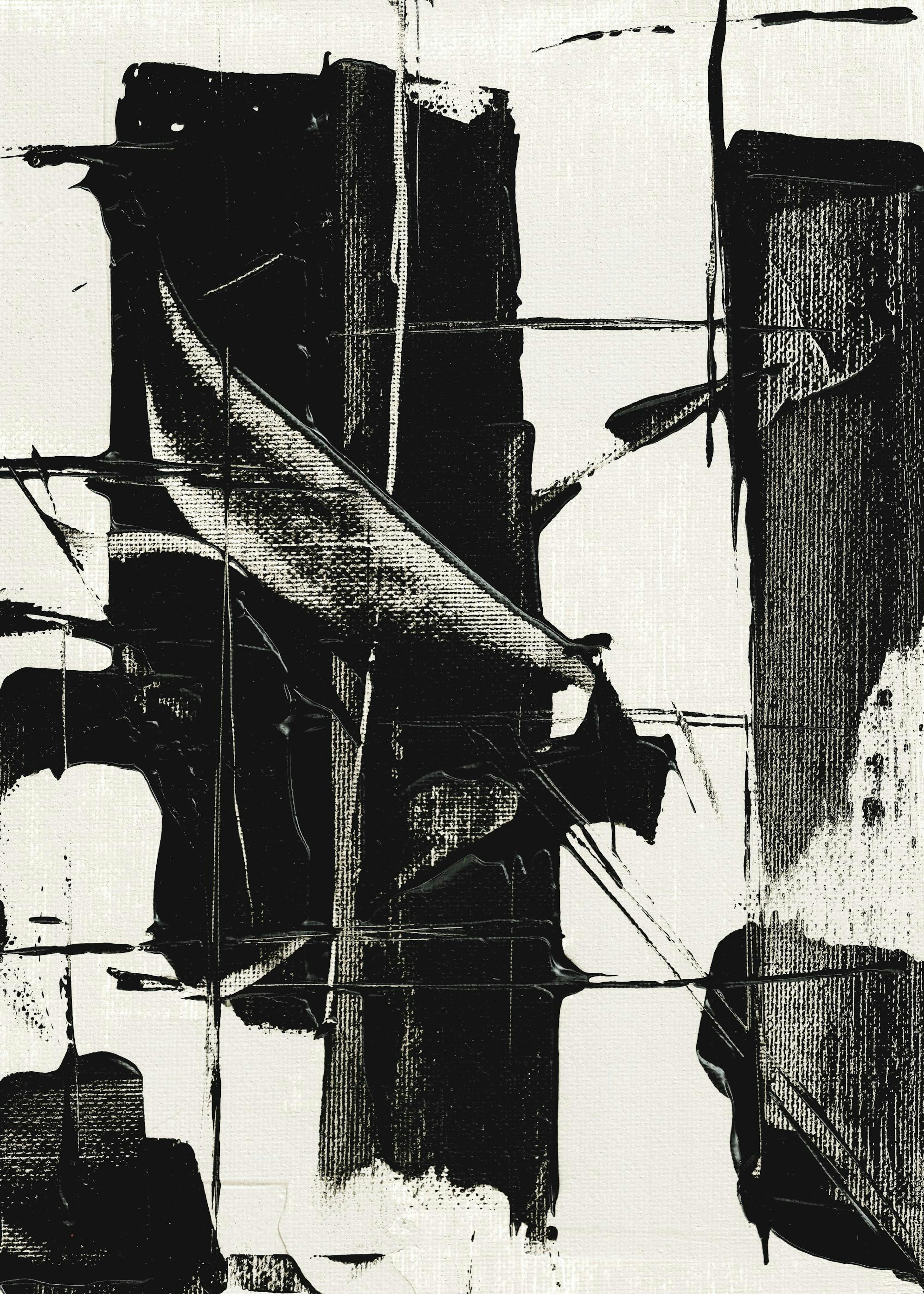Dramatic Black Poster 0