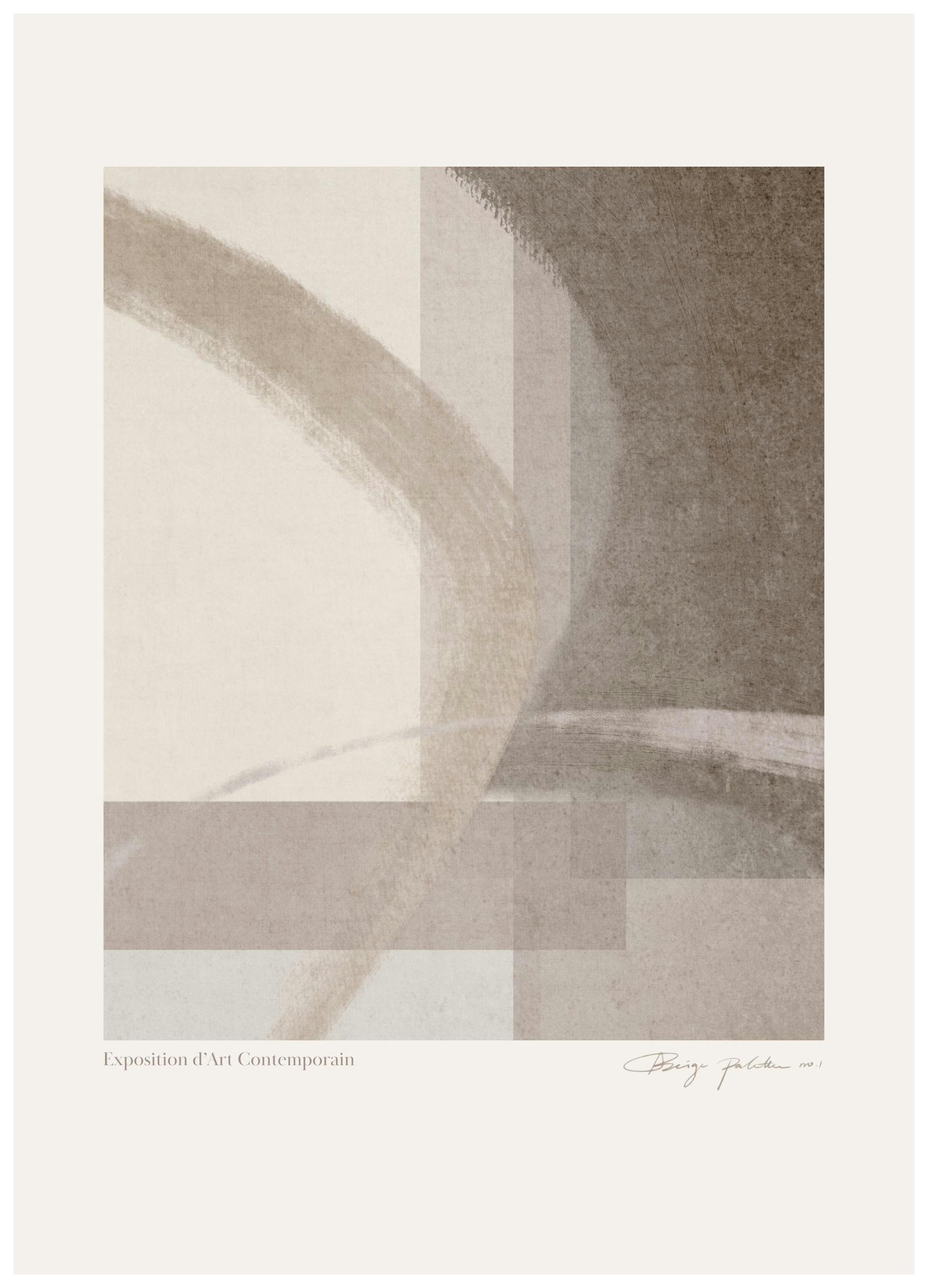 Prints - Beige Palette No1 Print (50x70 cm) - Abstract art prints