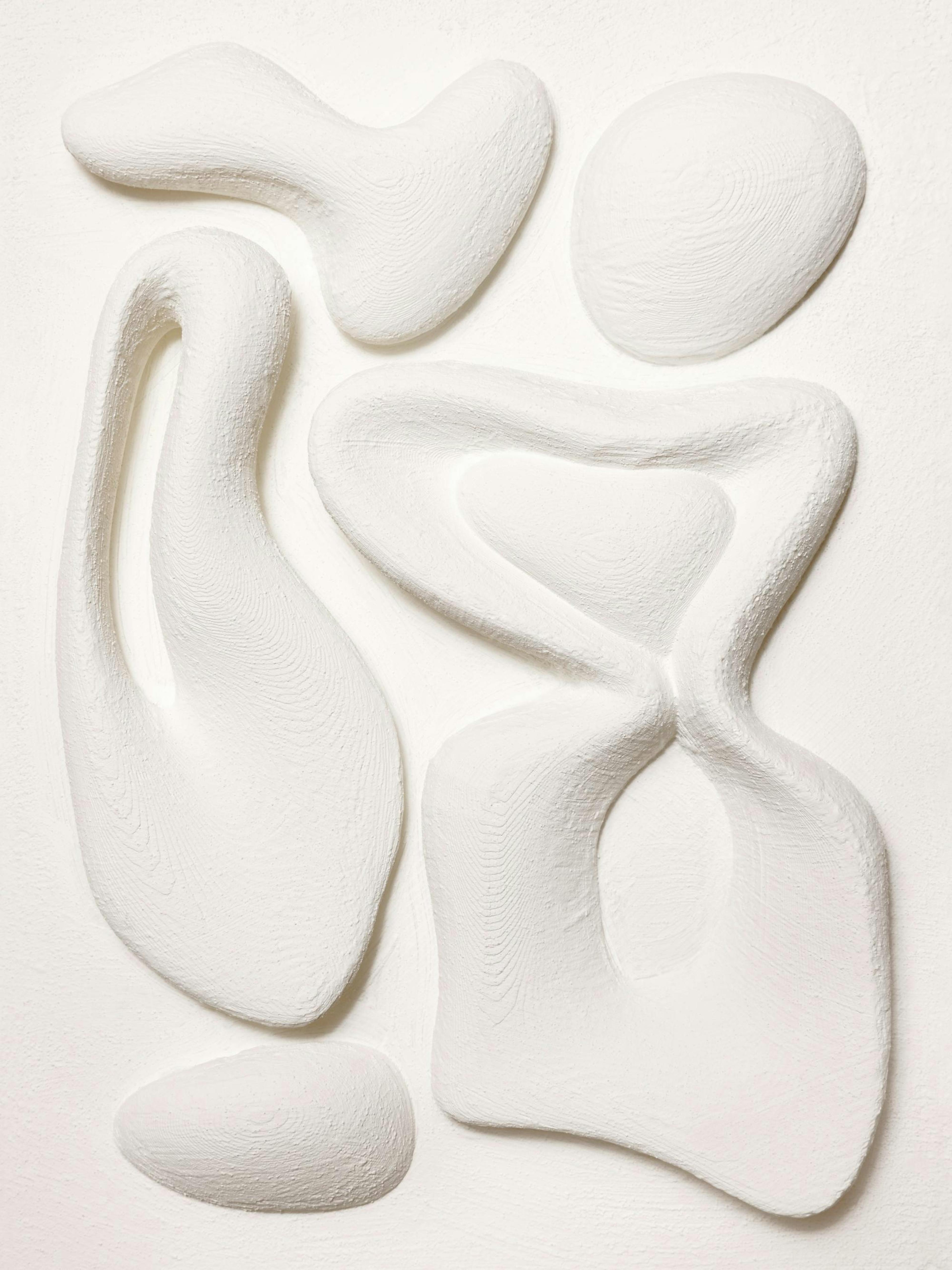 Organic Shapes Texture Poster