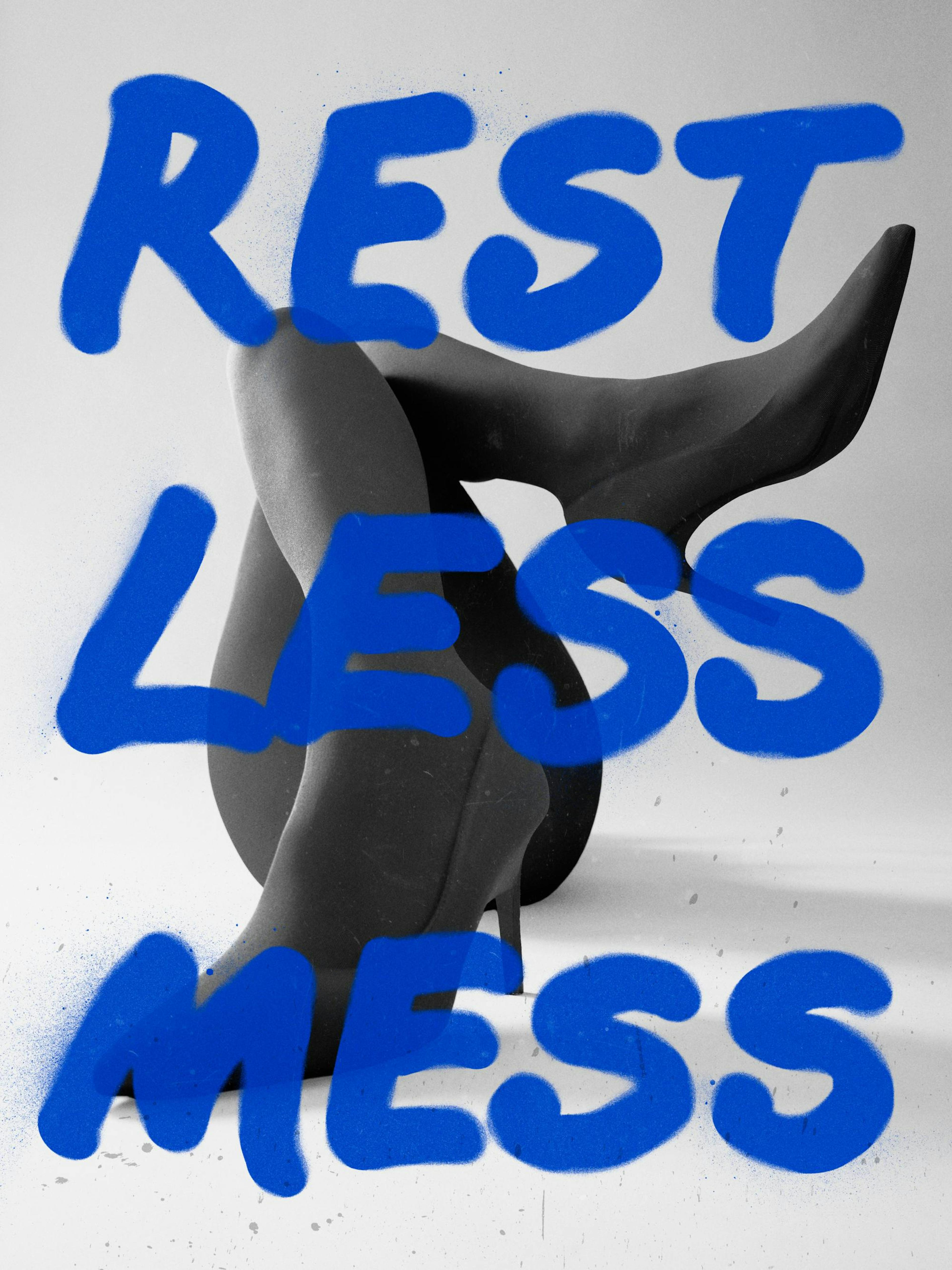 Rest Less Mess Print