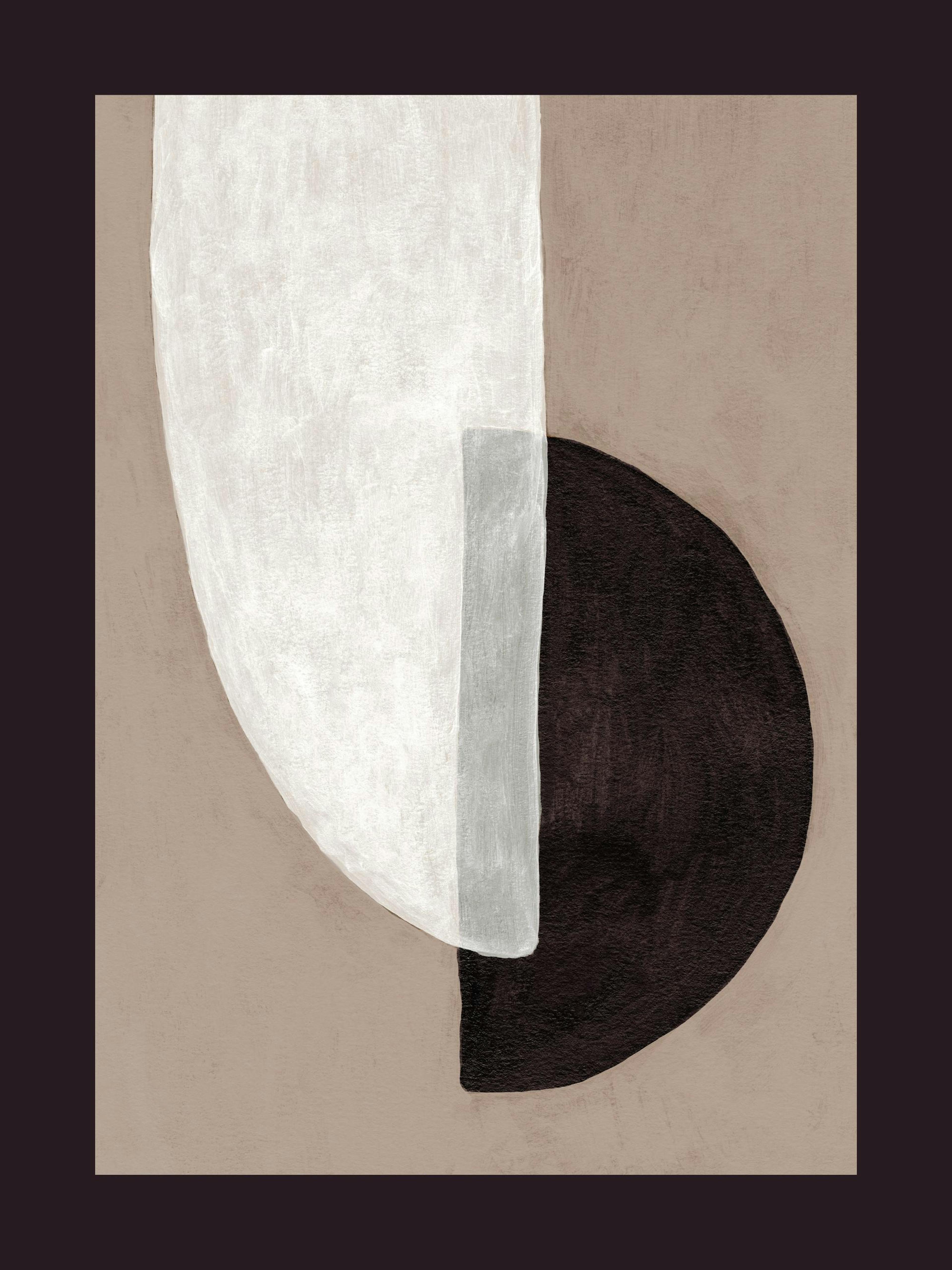 Dark Shapes Print