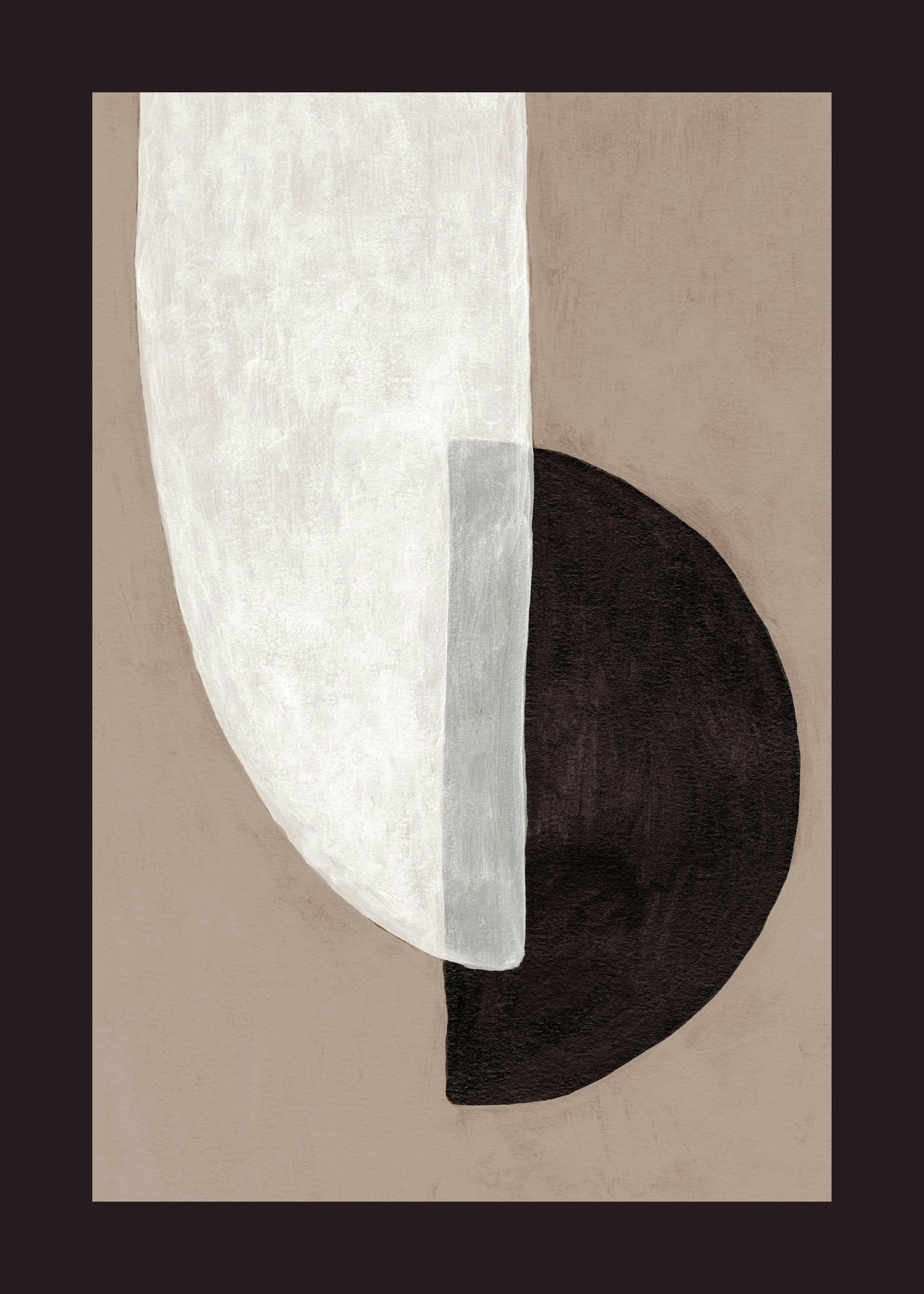 Dark Shapes Print 0