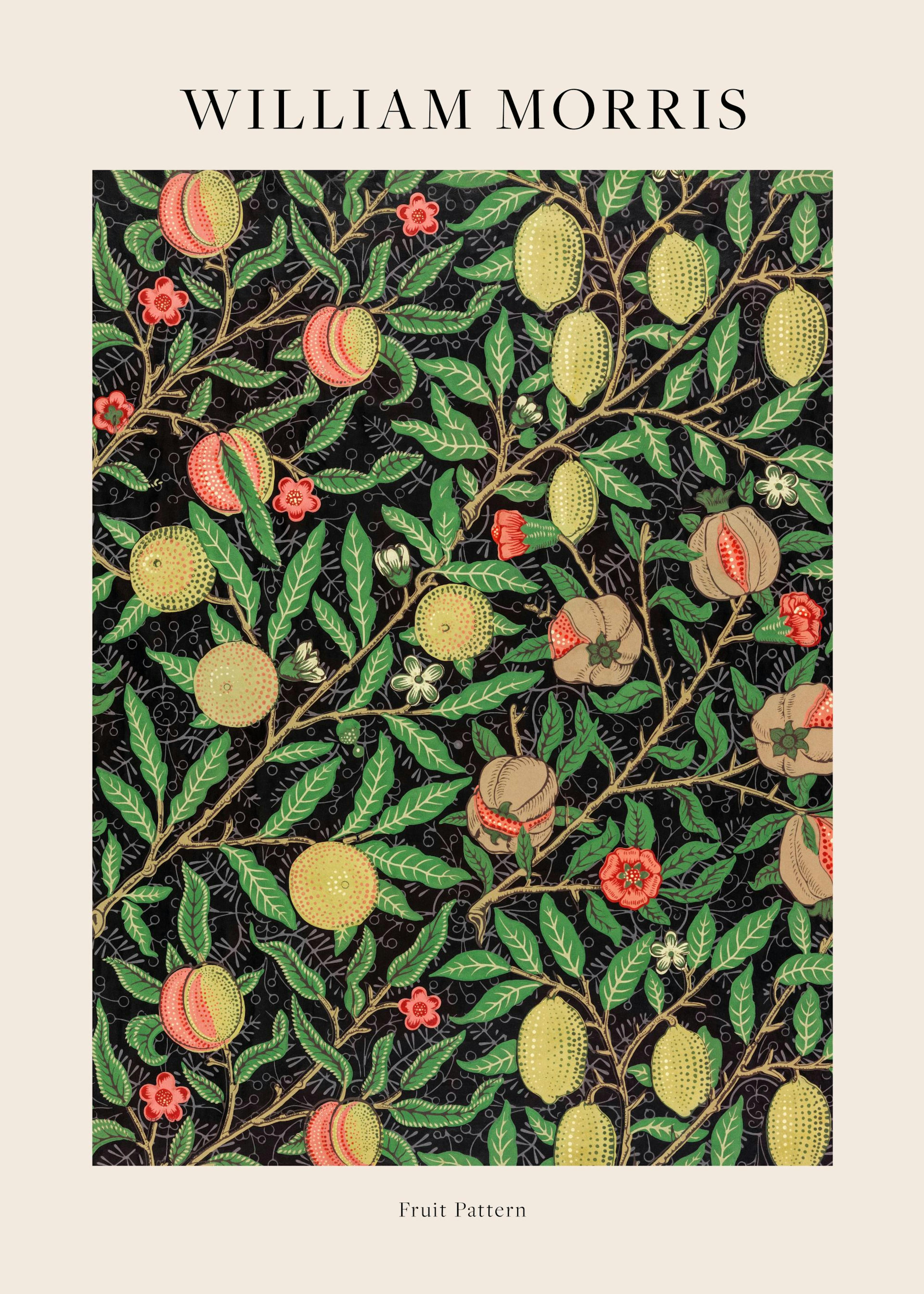 William Morris - Fruit Pattern Poster 0