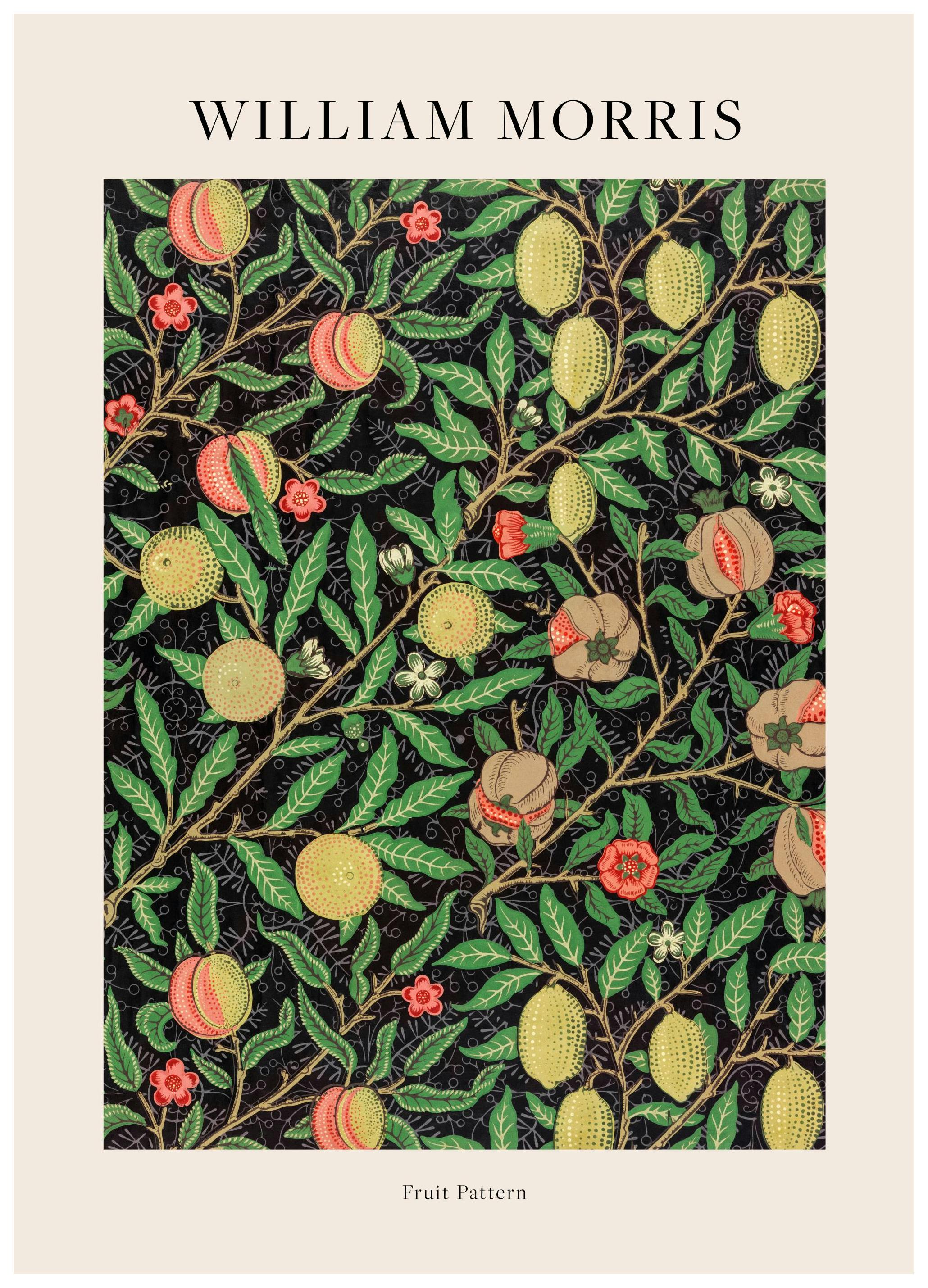 William Morris - Fruit Pattern Poster (50x70 cm)