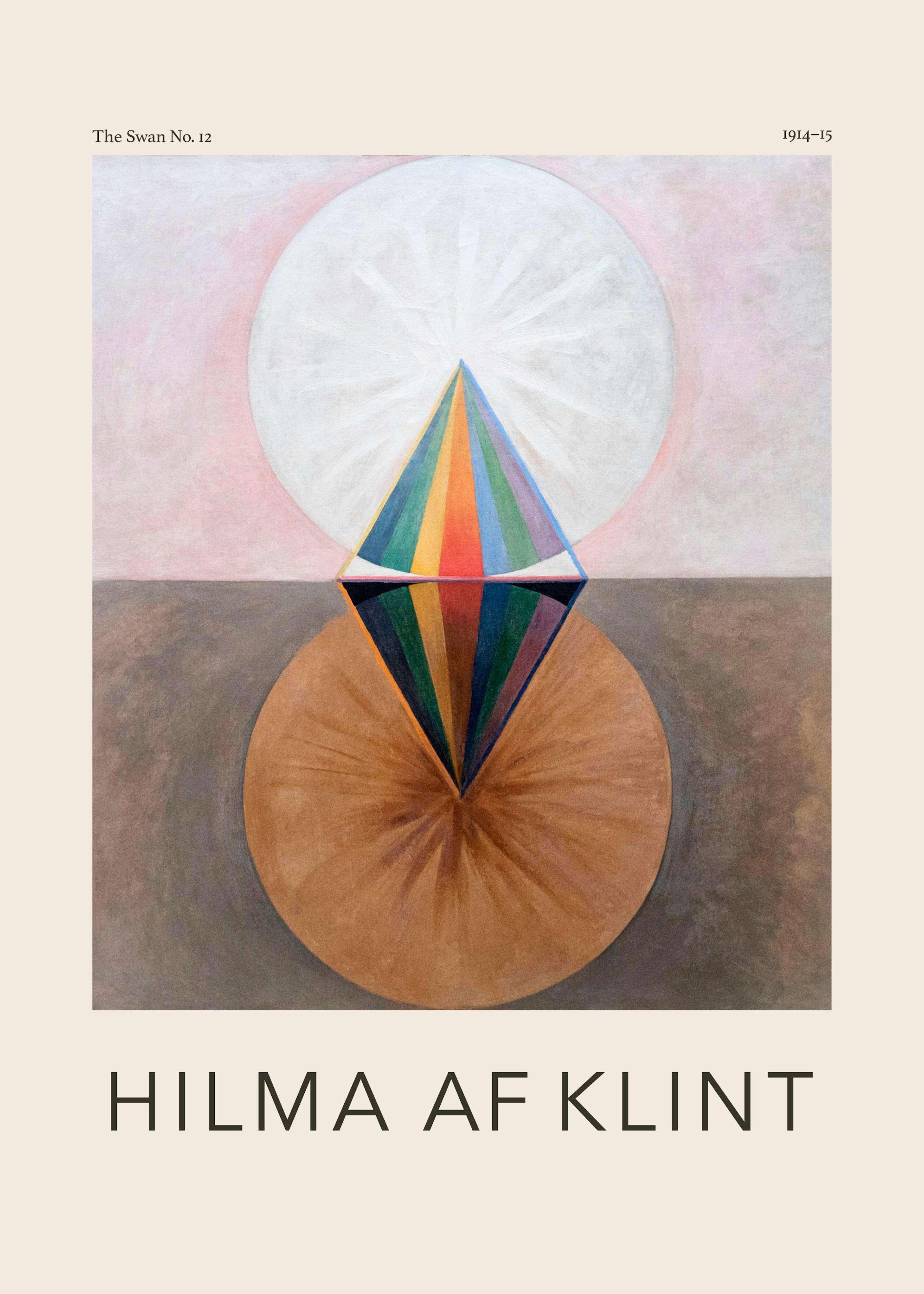 Print Hilma Af Klint - The Swan, No. 12, Group IX SUW 0