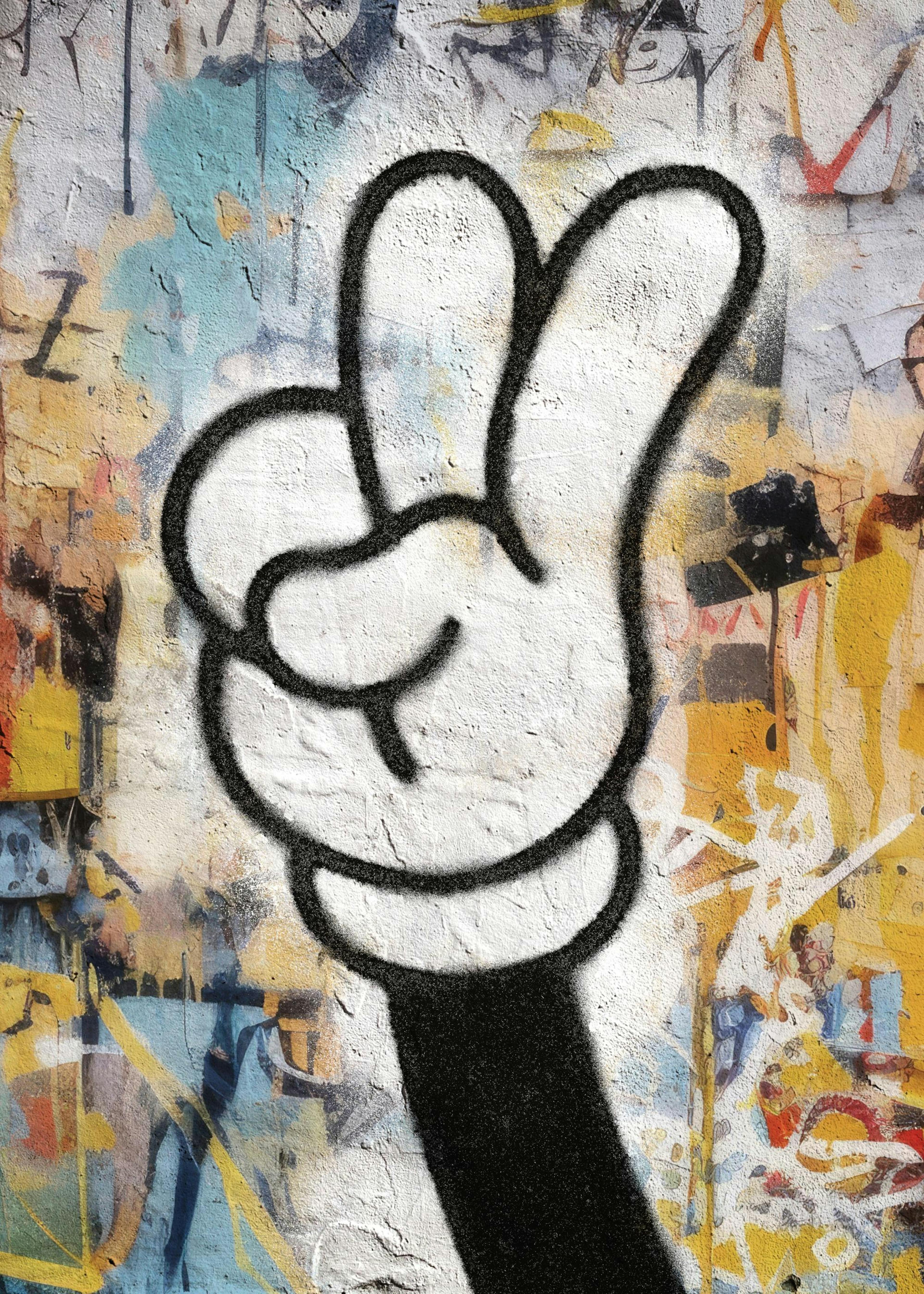 Grafitti Peace Poster 0