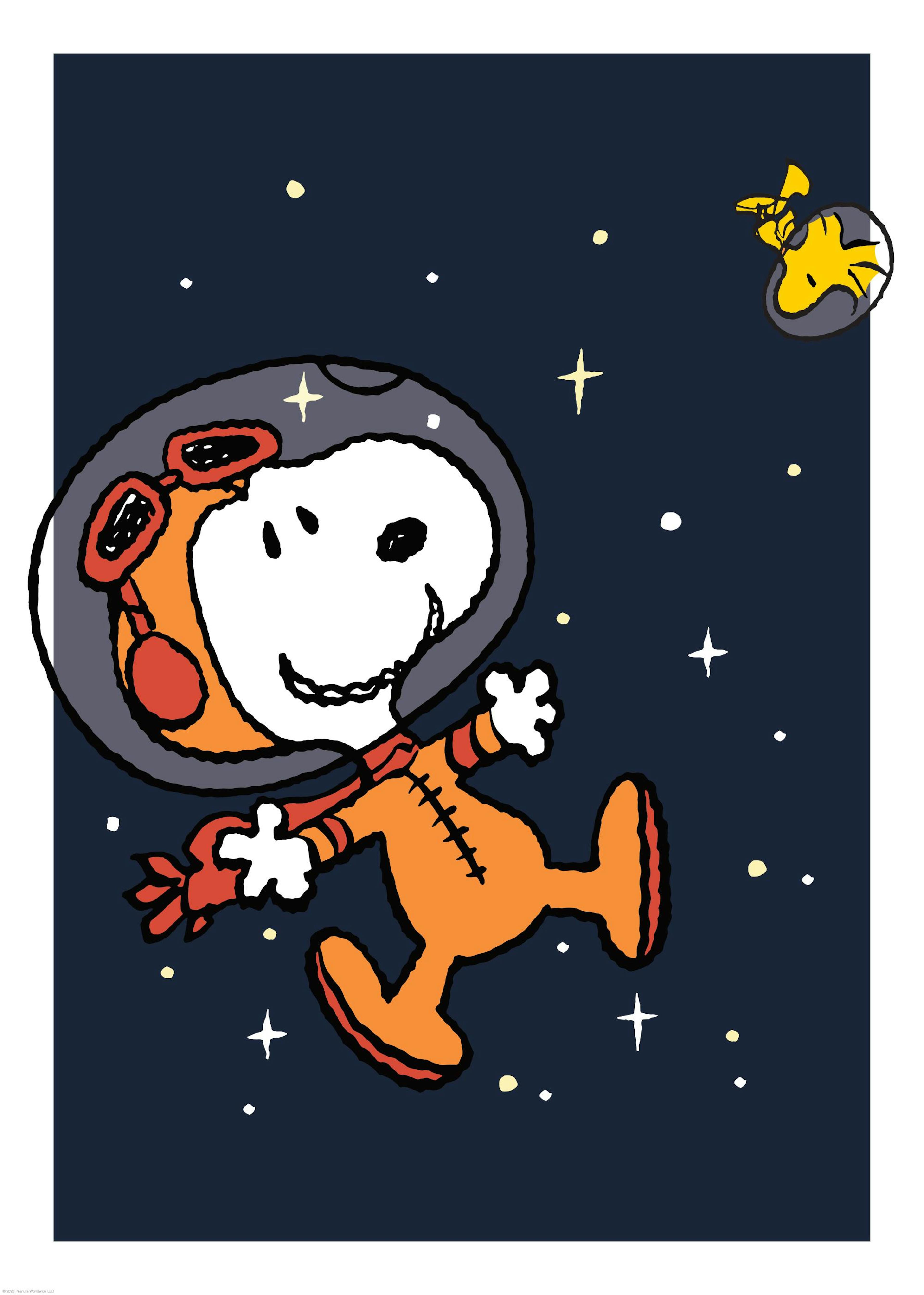 Snoopy in Space Print 0
