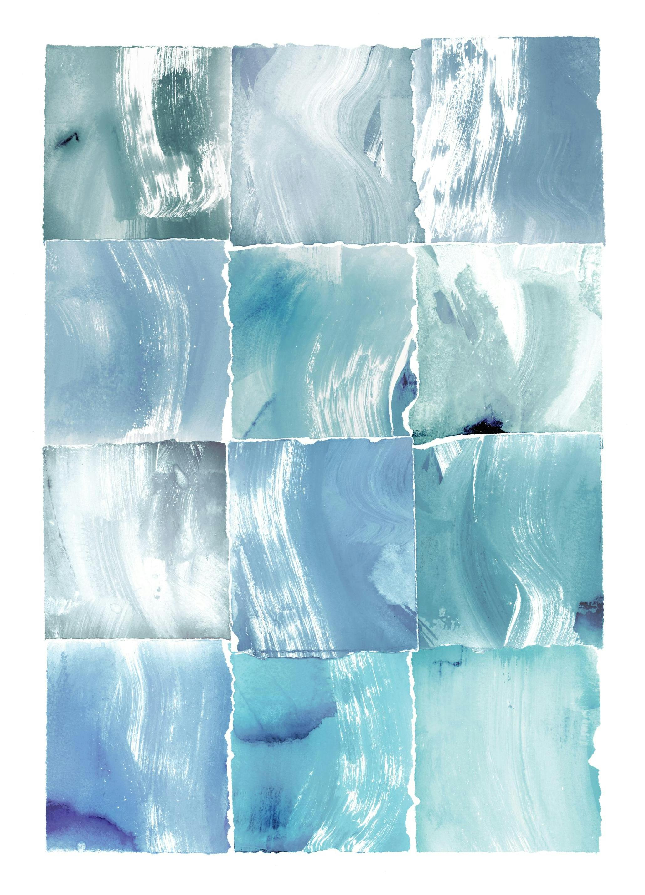 Aquarelle Chart Plakat (50x70 cm)- Obrazy