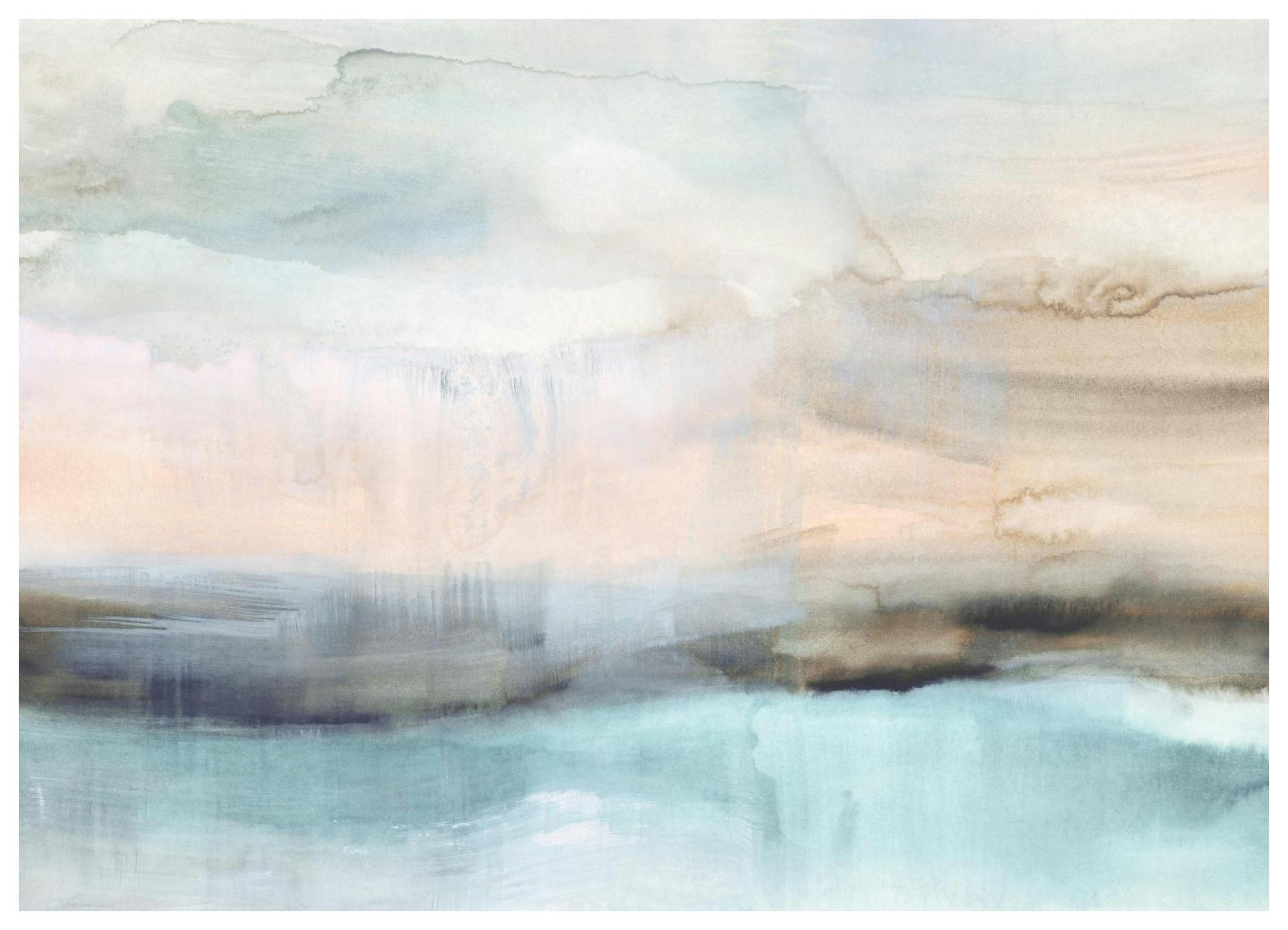 Seascape in Aquarelle Plakat (30x40 cm)- Obrazy akwarelowe