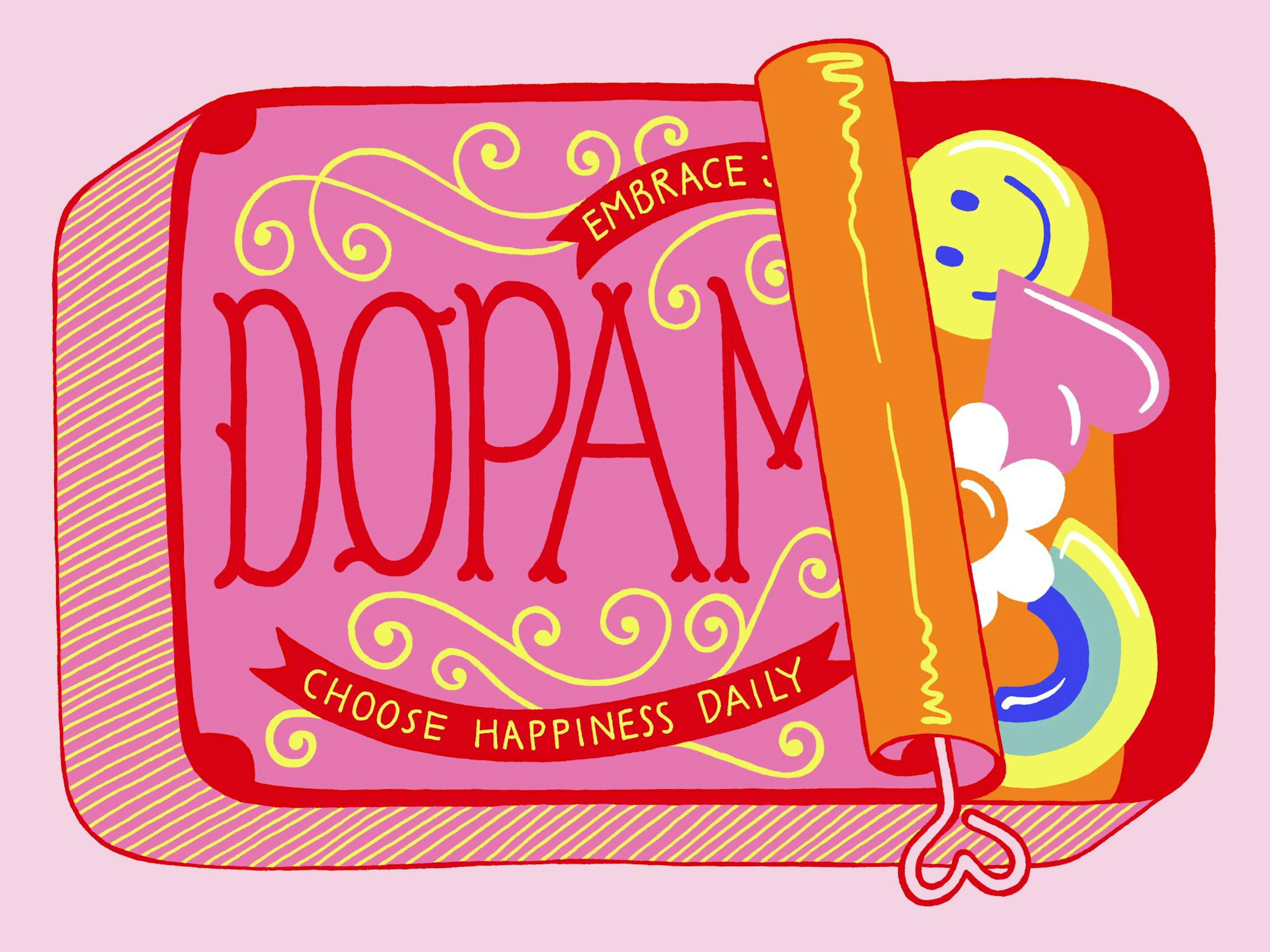 Dopamine Box Print
