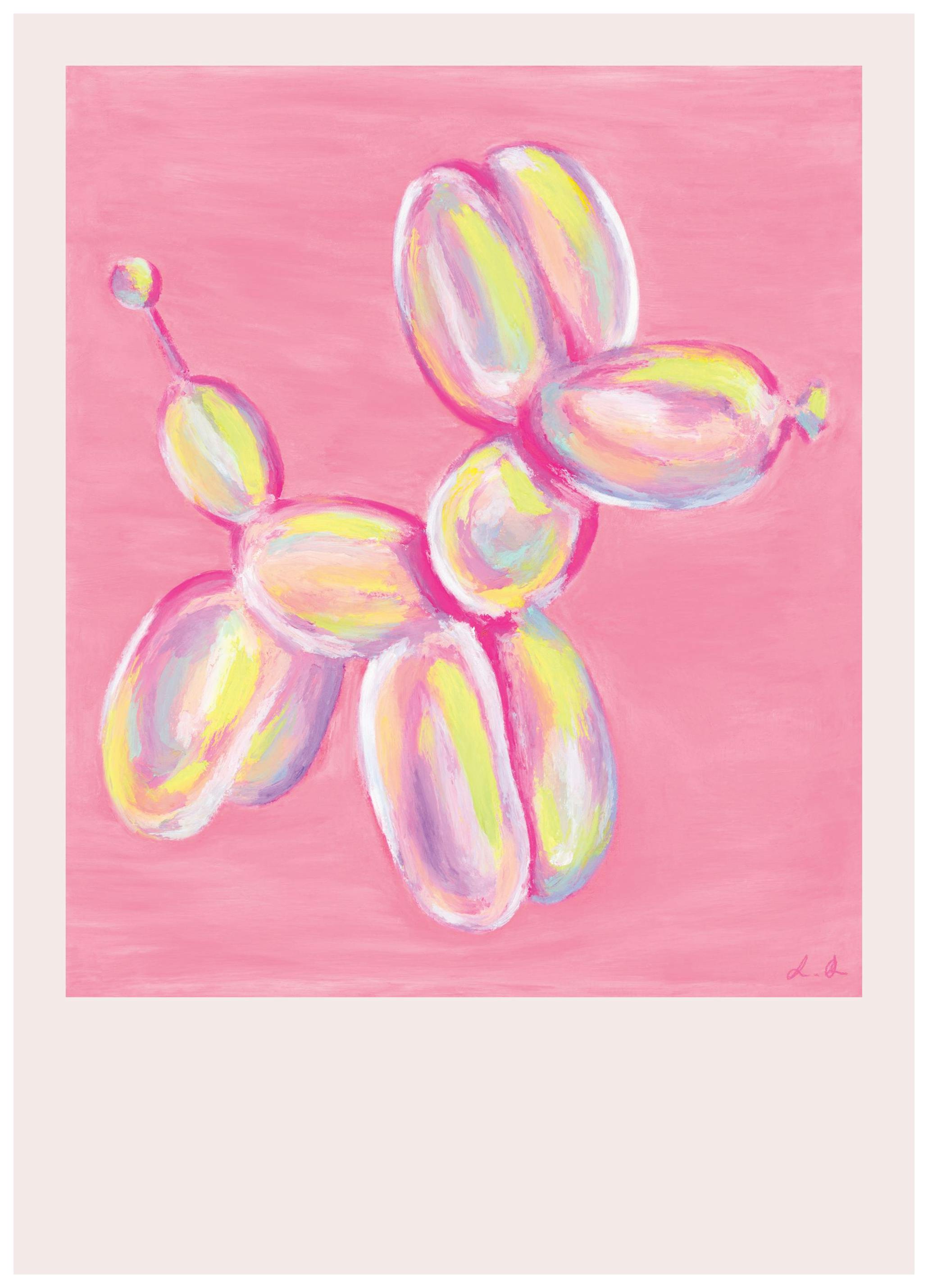 Prints - Colorful Balloon Dog Print (30x40 cm) - Paintings
