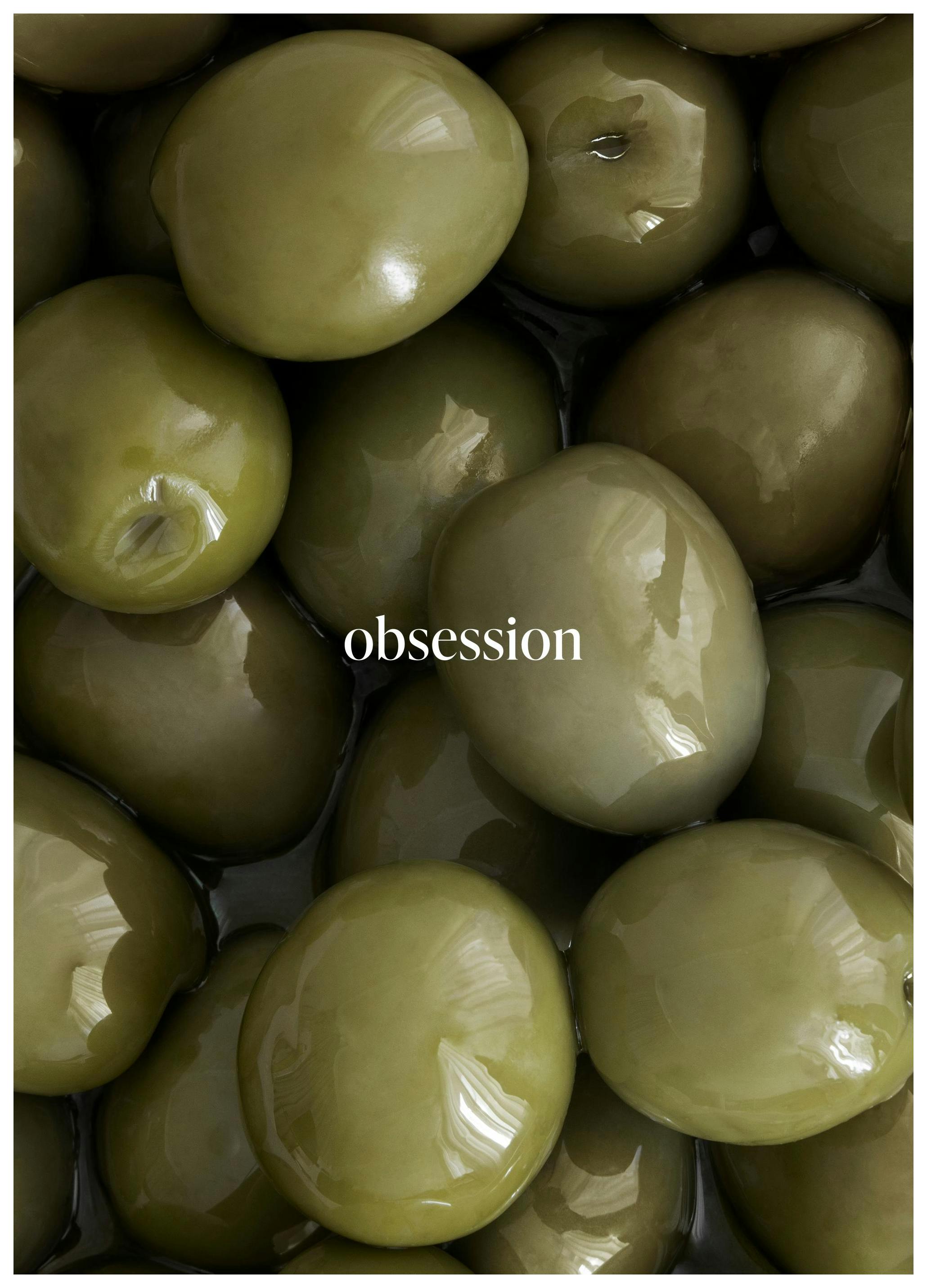 Olive Obsession Poster (50x70 cm)- Poster per la cucina