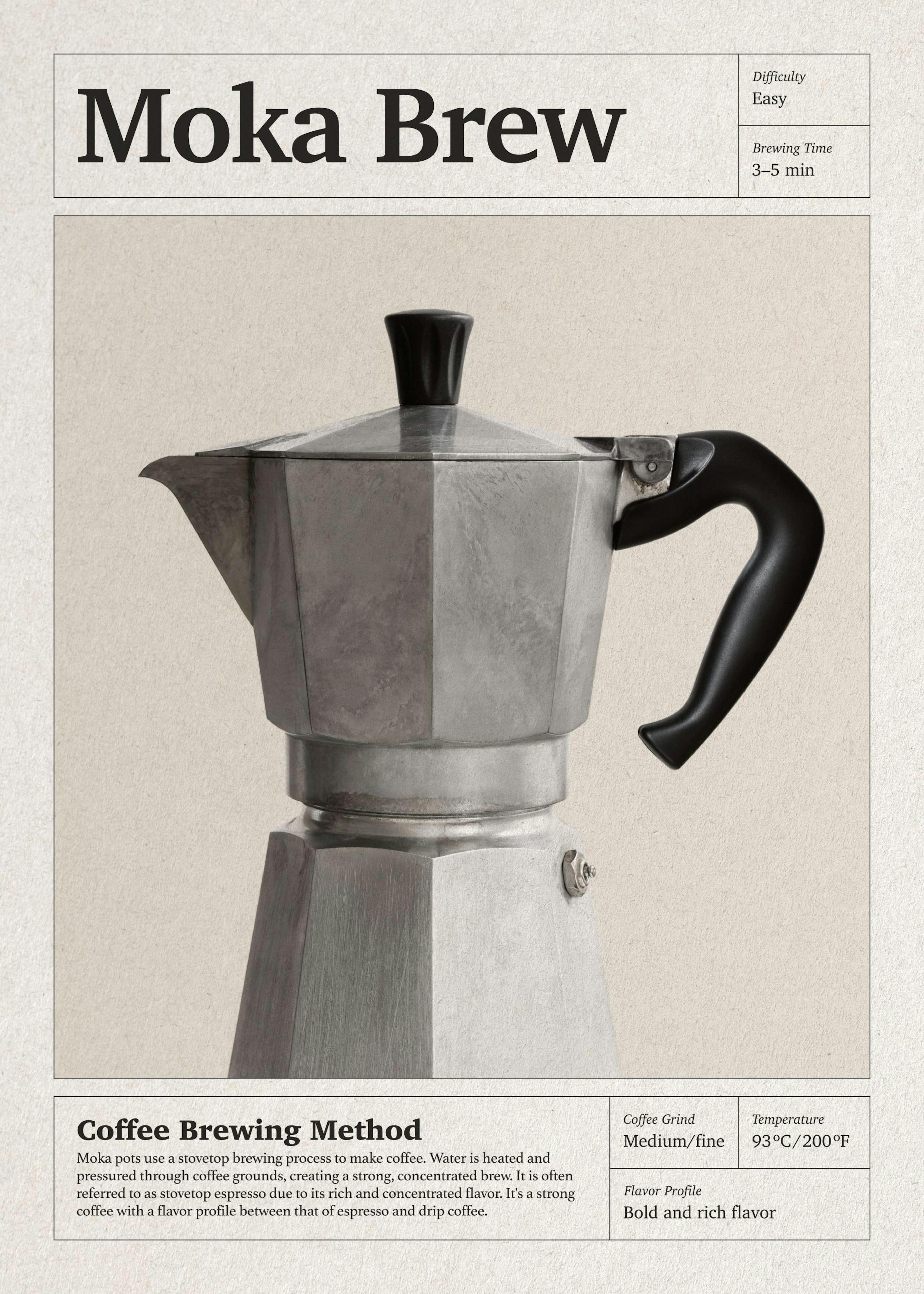 Moka Brew Print 0