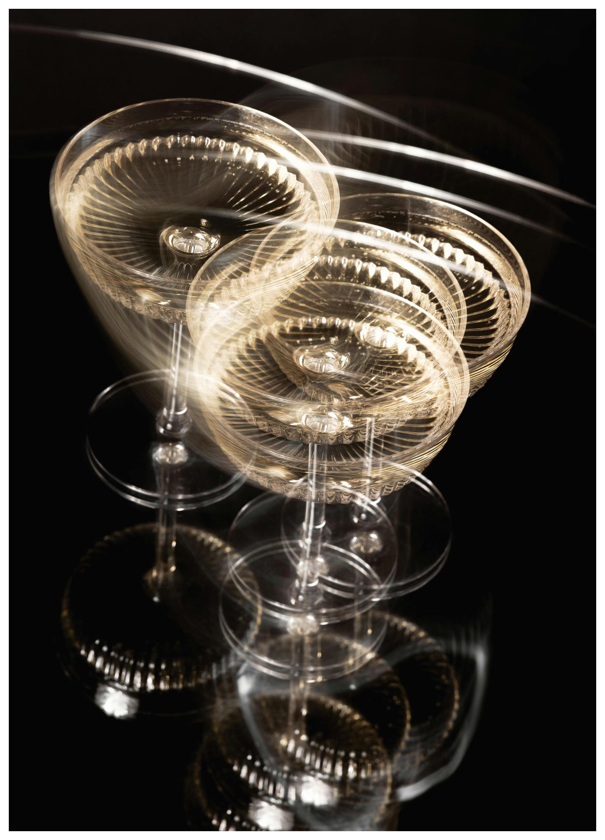 Elegant Bubbles Affiche (50x70 cm)  Vins & Cocktails