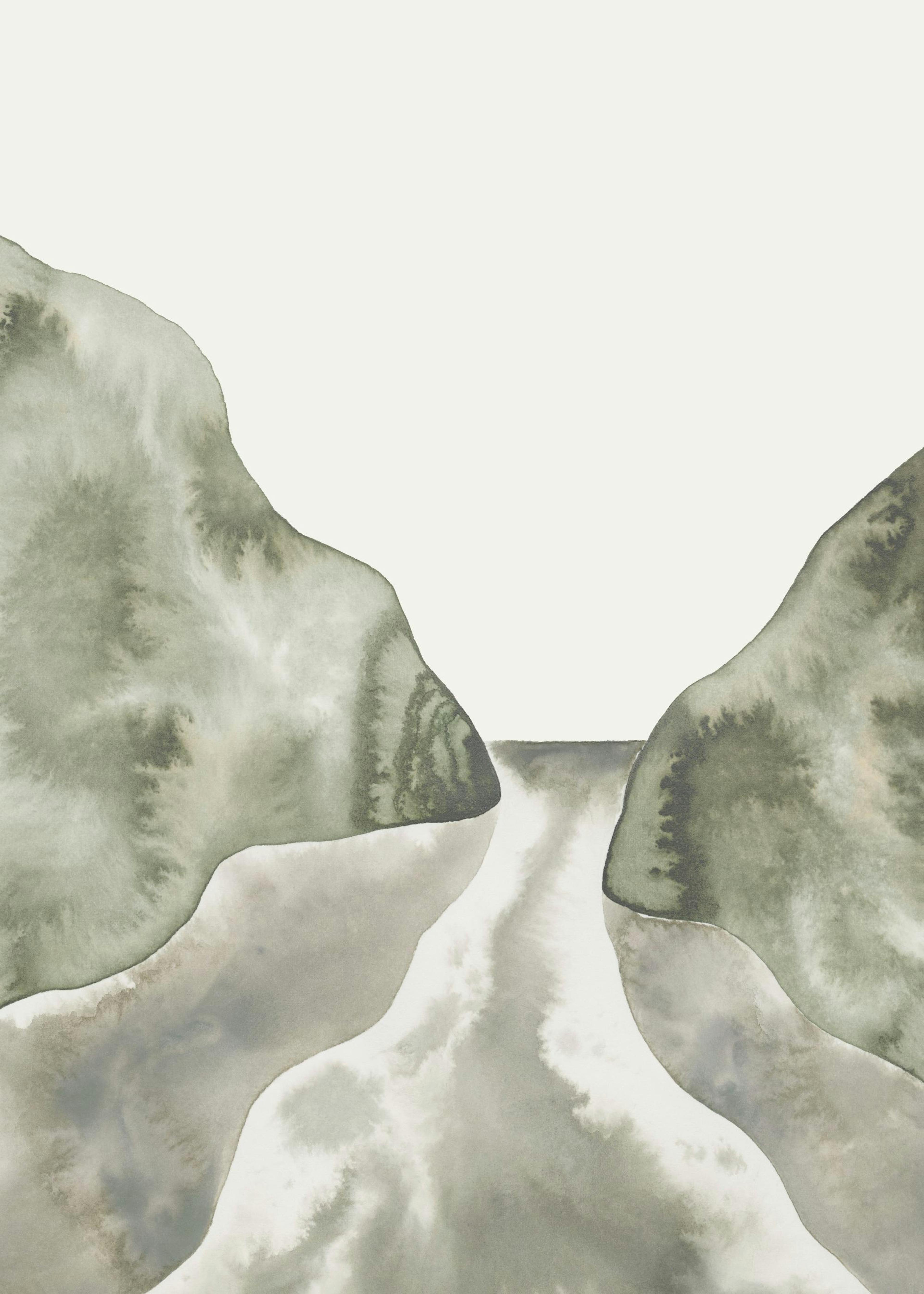 Peaceful Landscape Print 0
