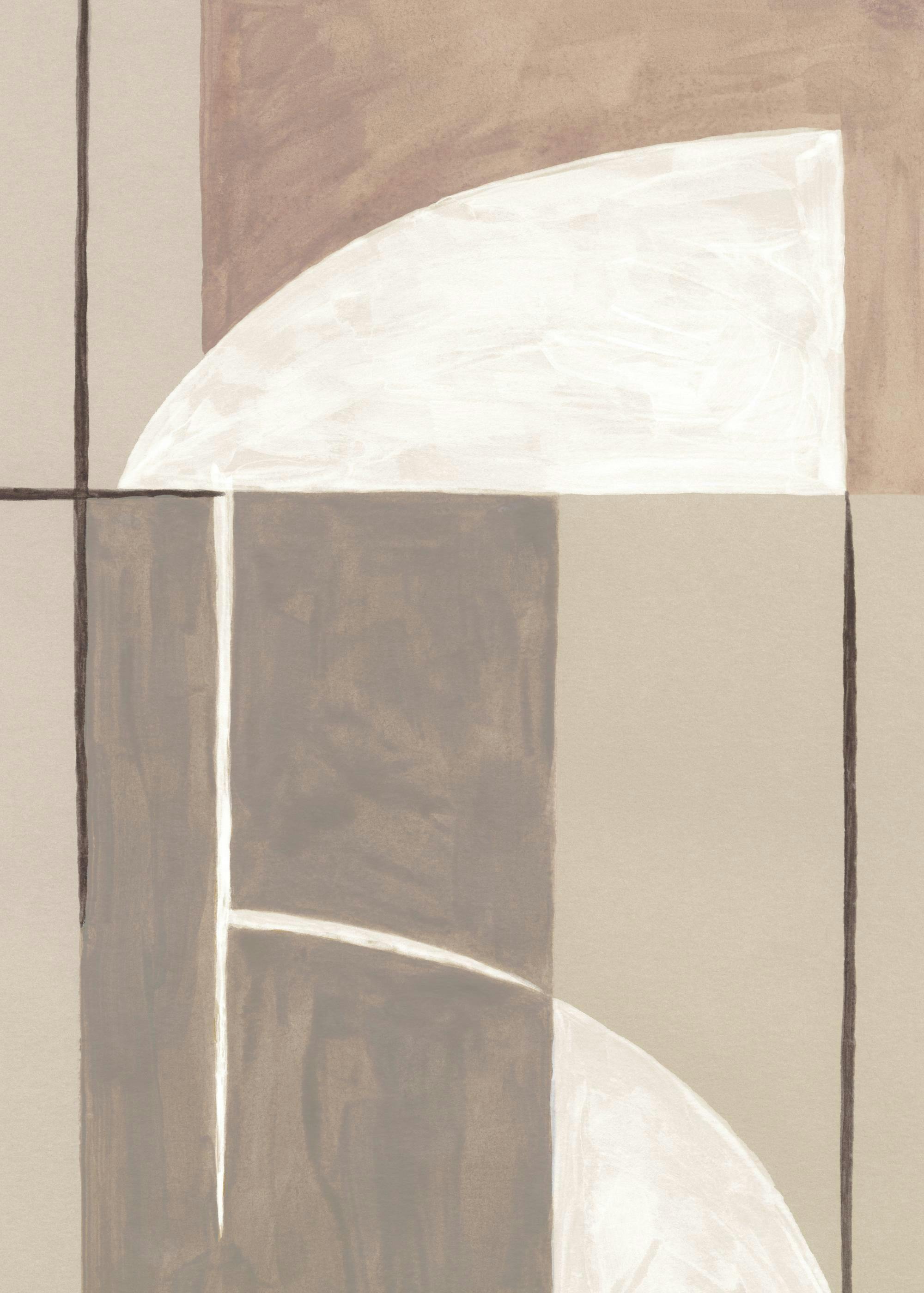 Earthy Shapes Plakat 0