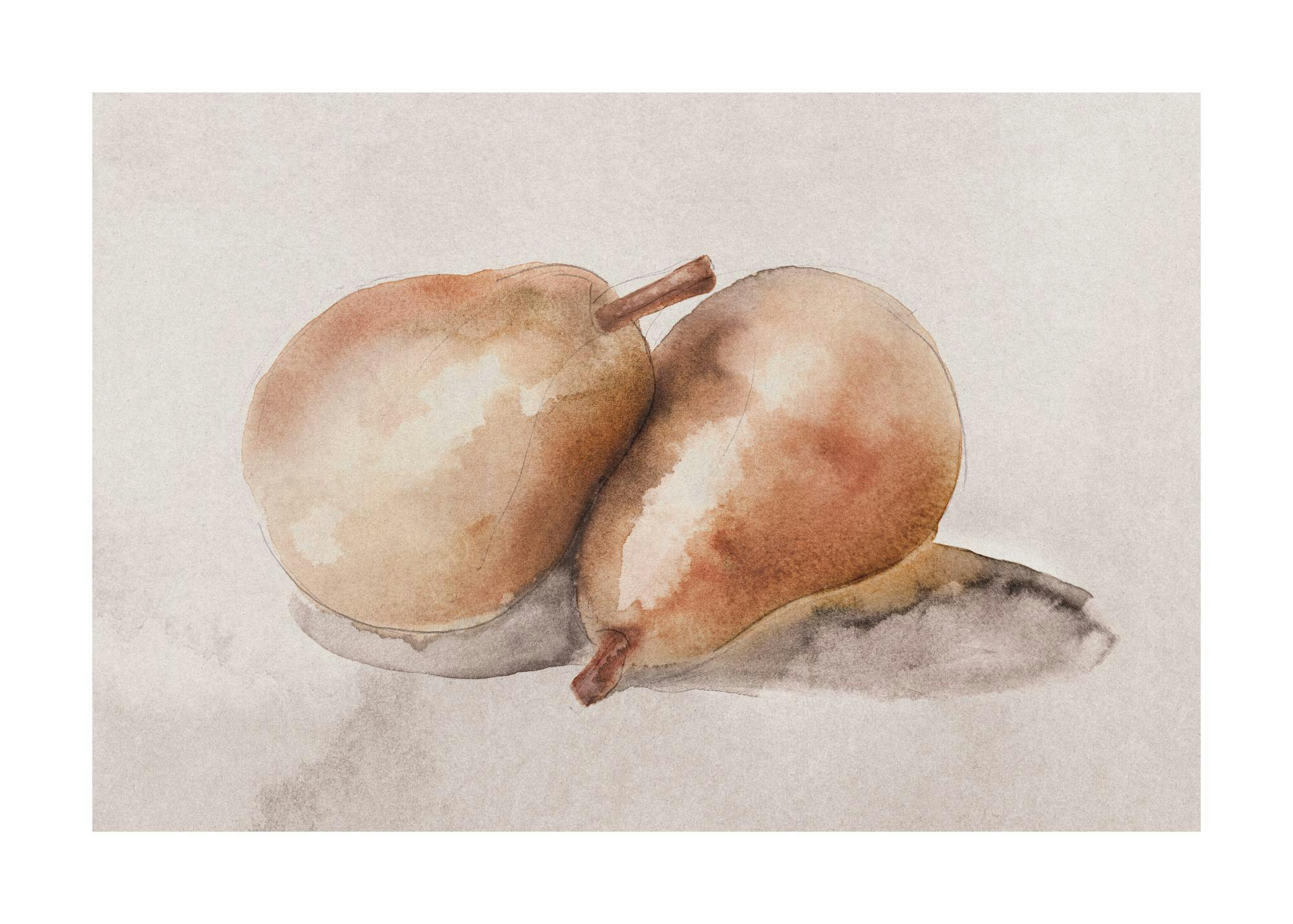 Pear Couple Plakat 0
