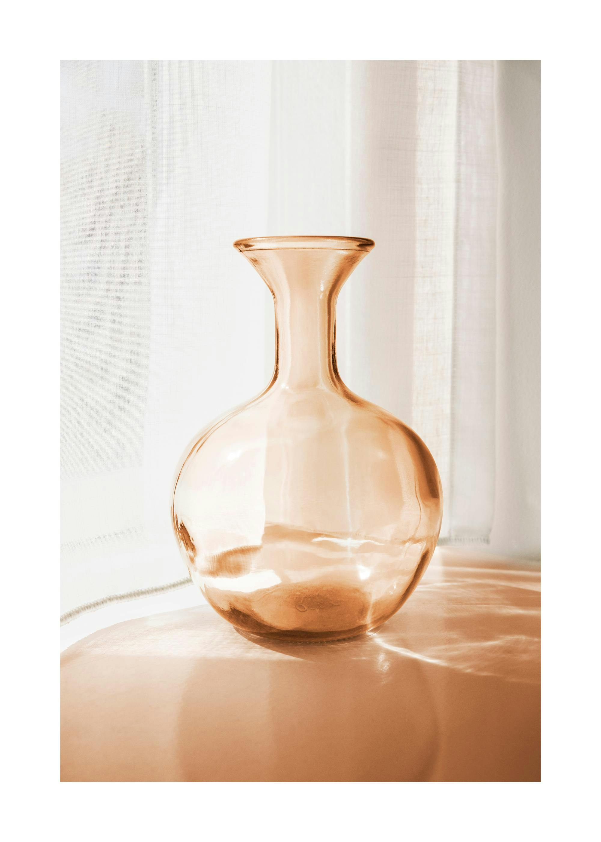 Orange Vase Plakat 0