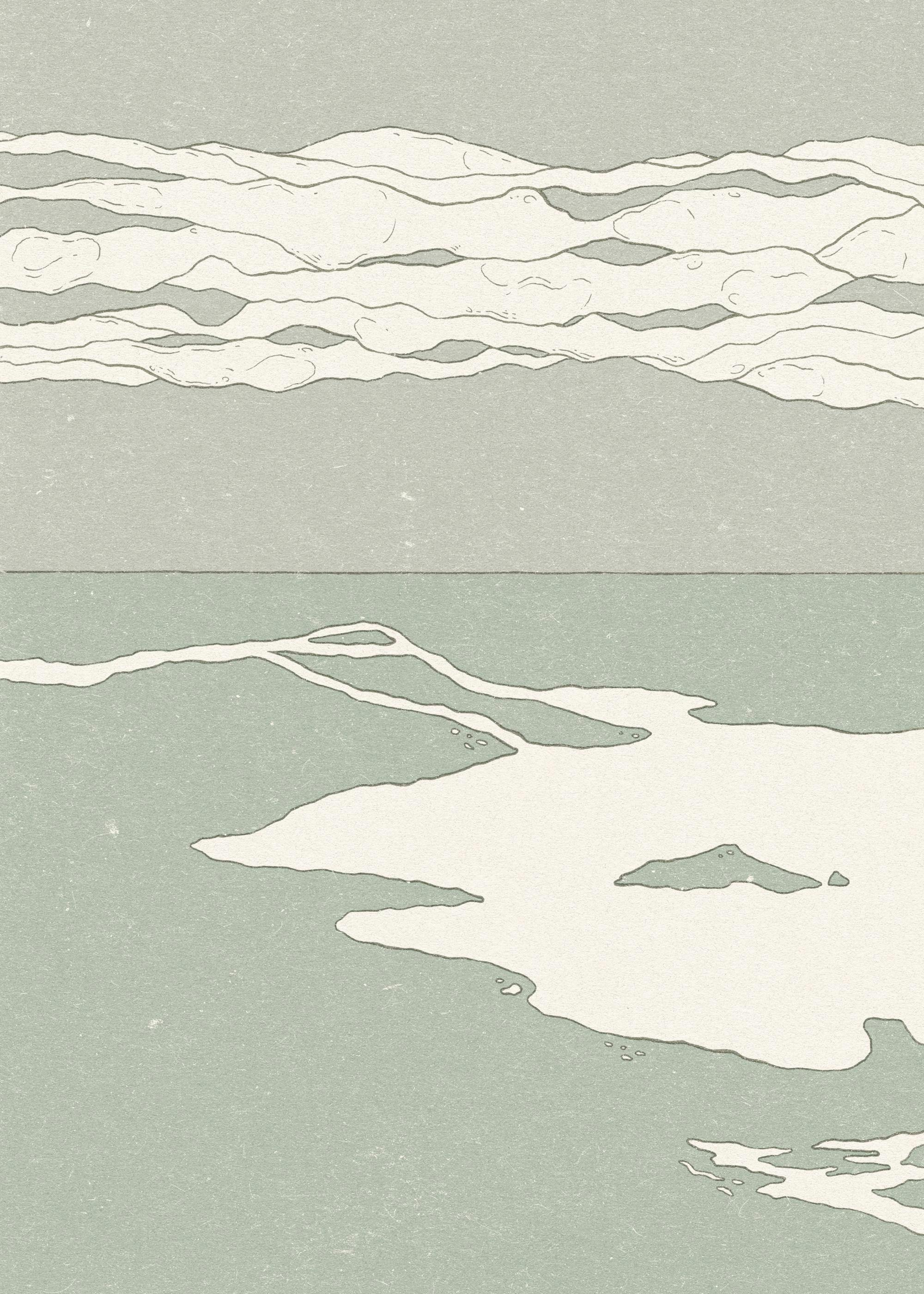 Calm Sea Plakat 0