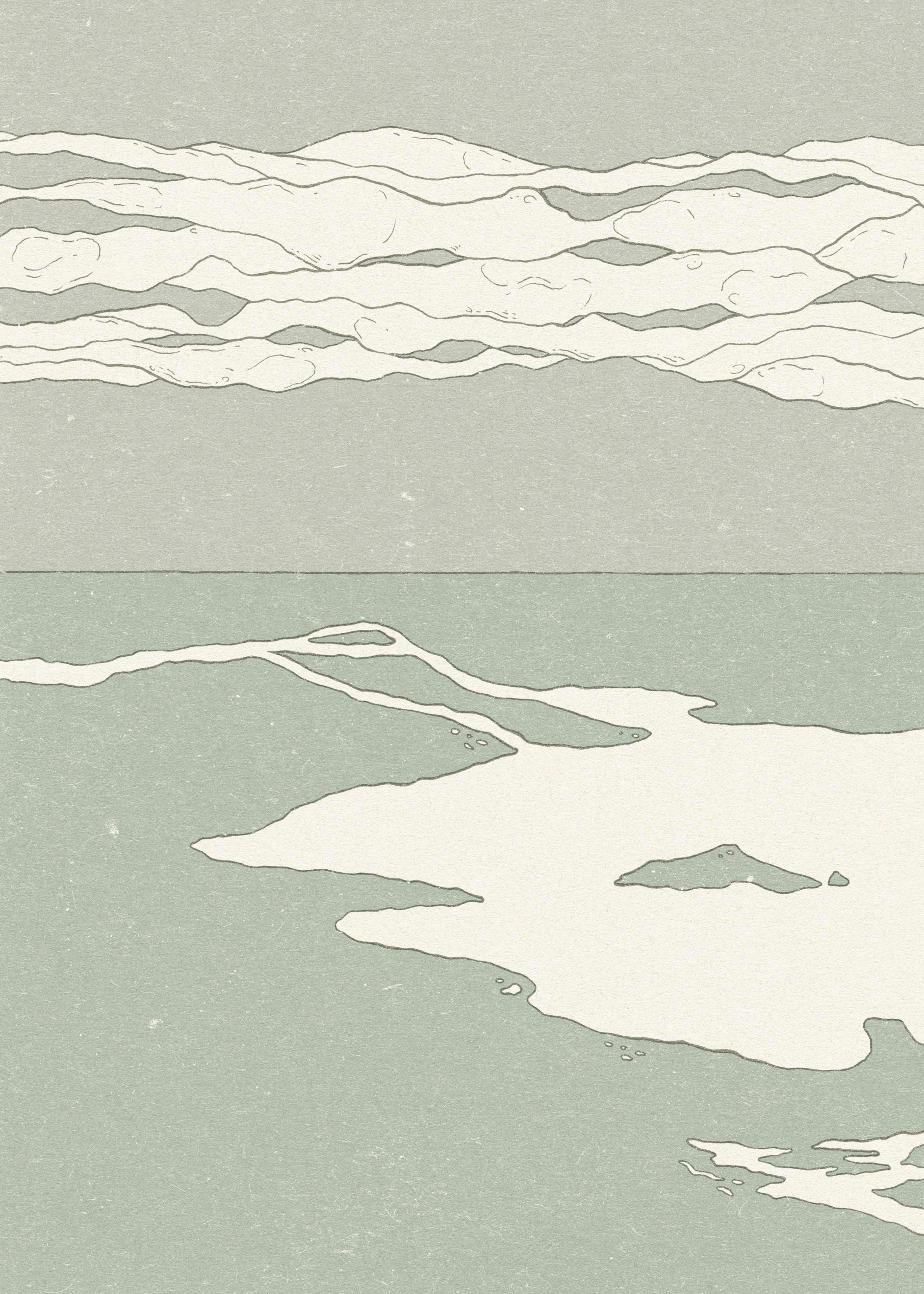 Calm Sea Plakat 0