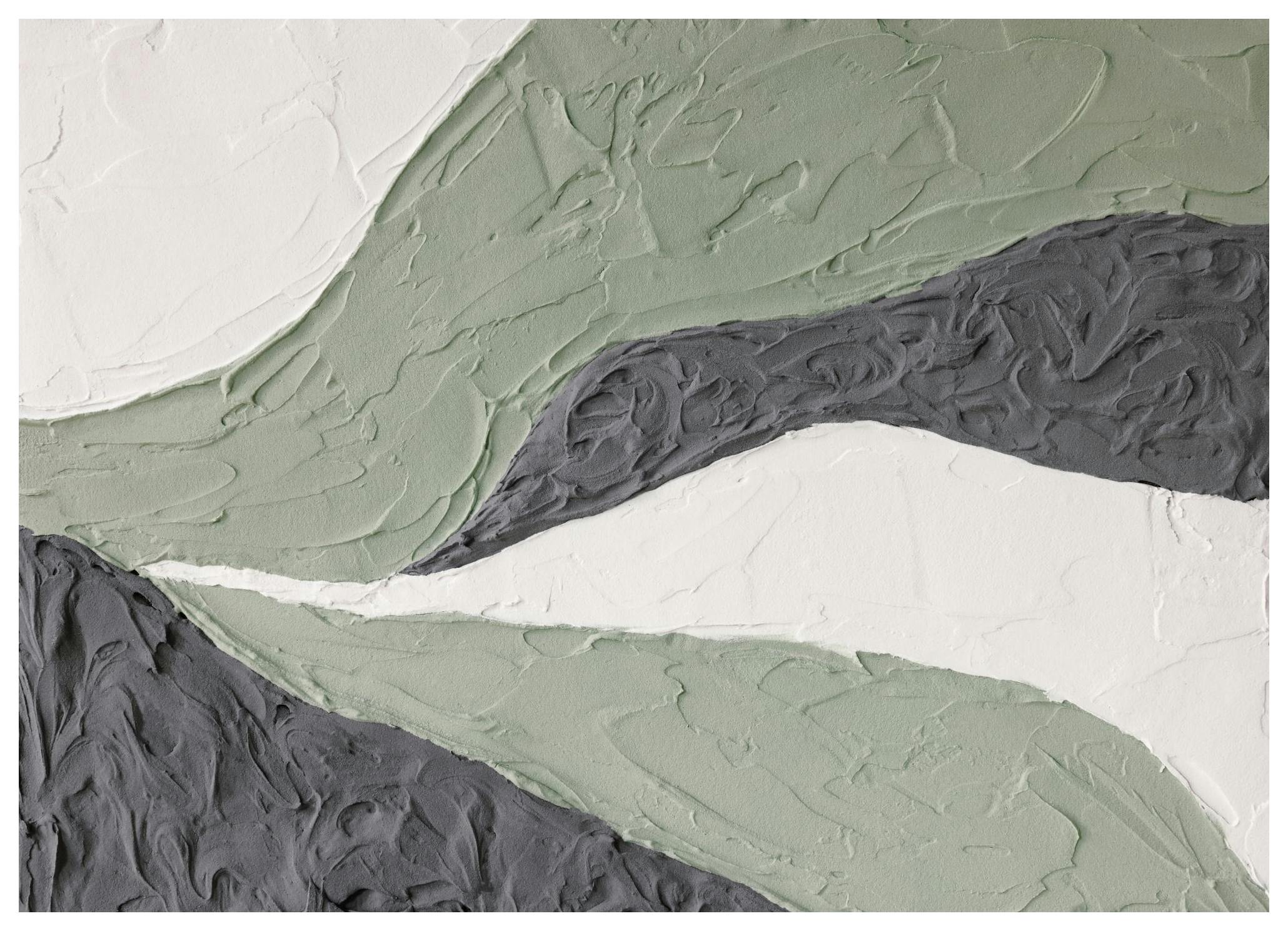 Prints - Landscape in Green Print (100x150 cm) - Abstract art prints