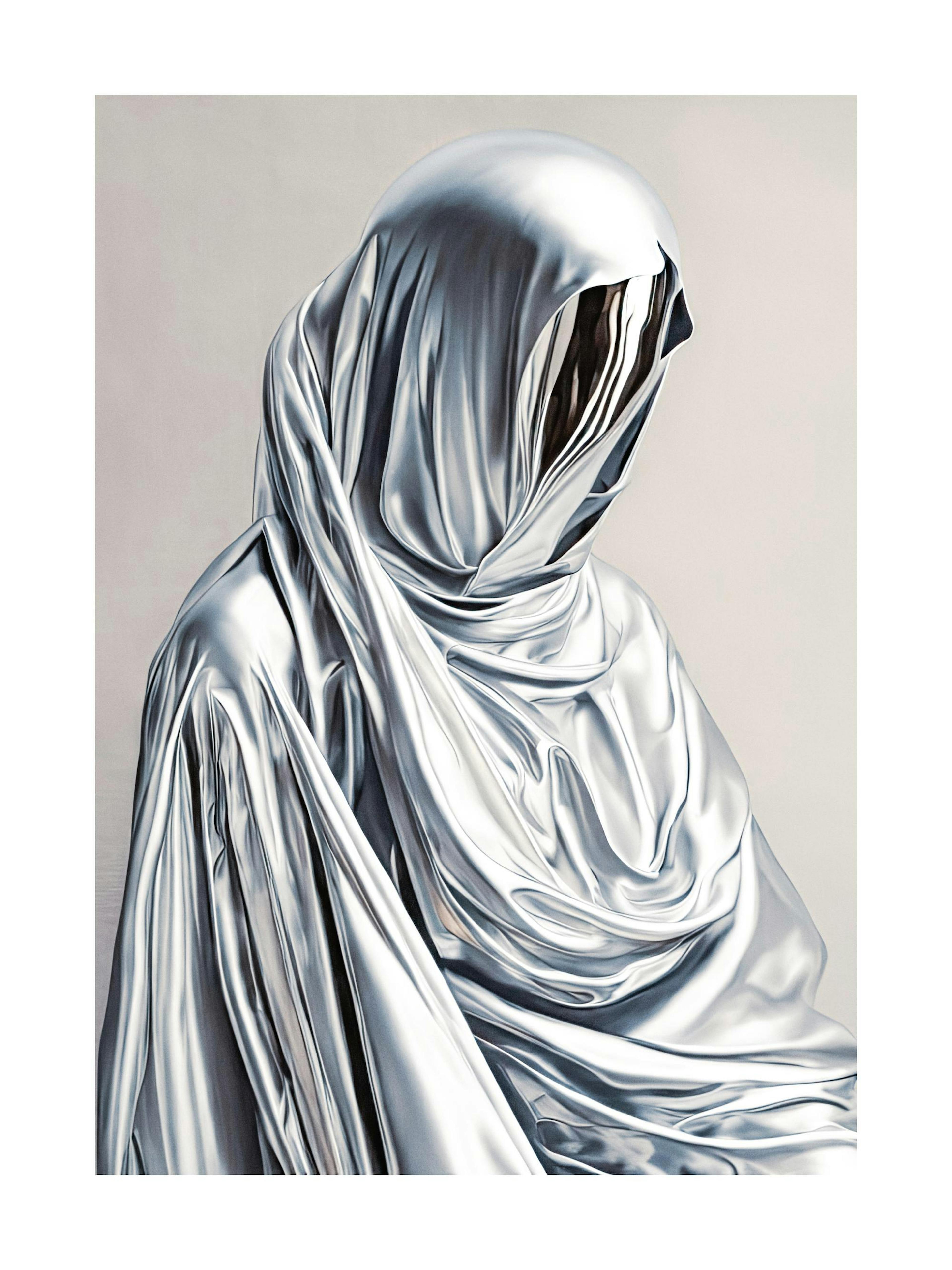 Futuristic Portrait Plakat