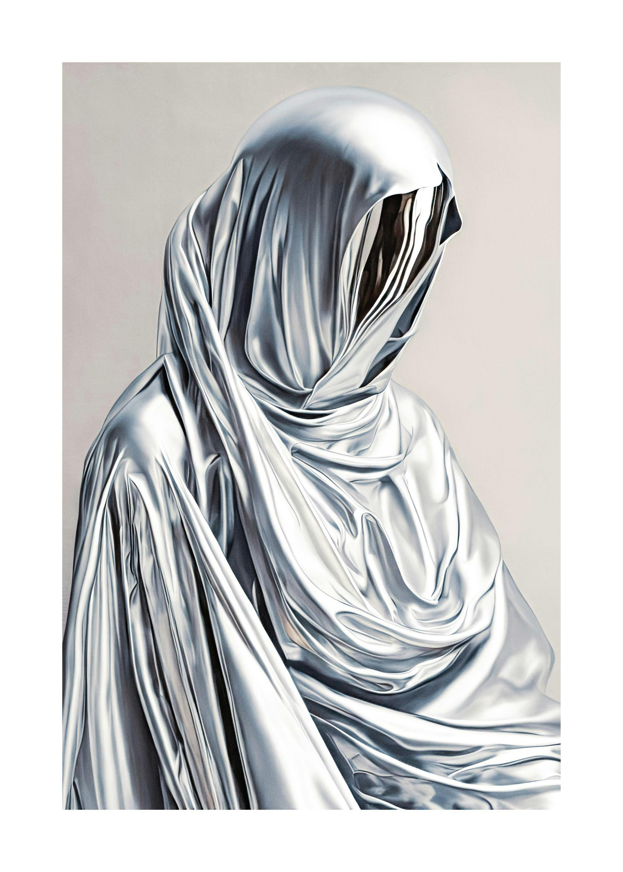 Futuristic Portrait Plakat 0