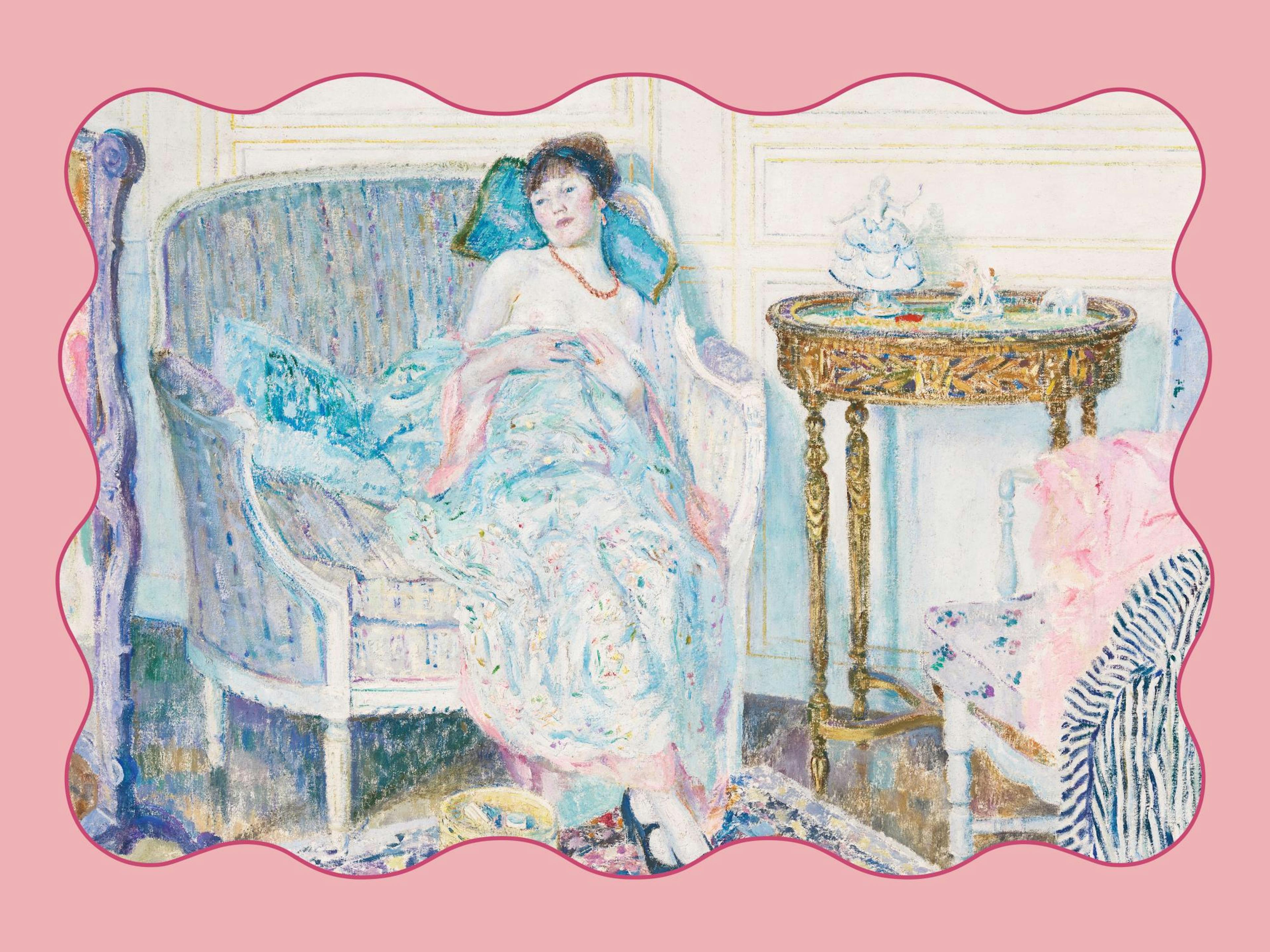 Frederick Carl Frieseke – In the Boudoir Plakat 0