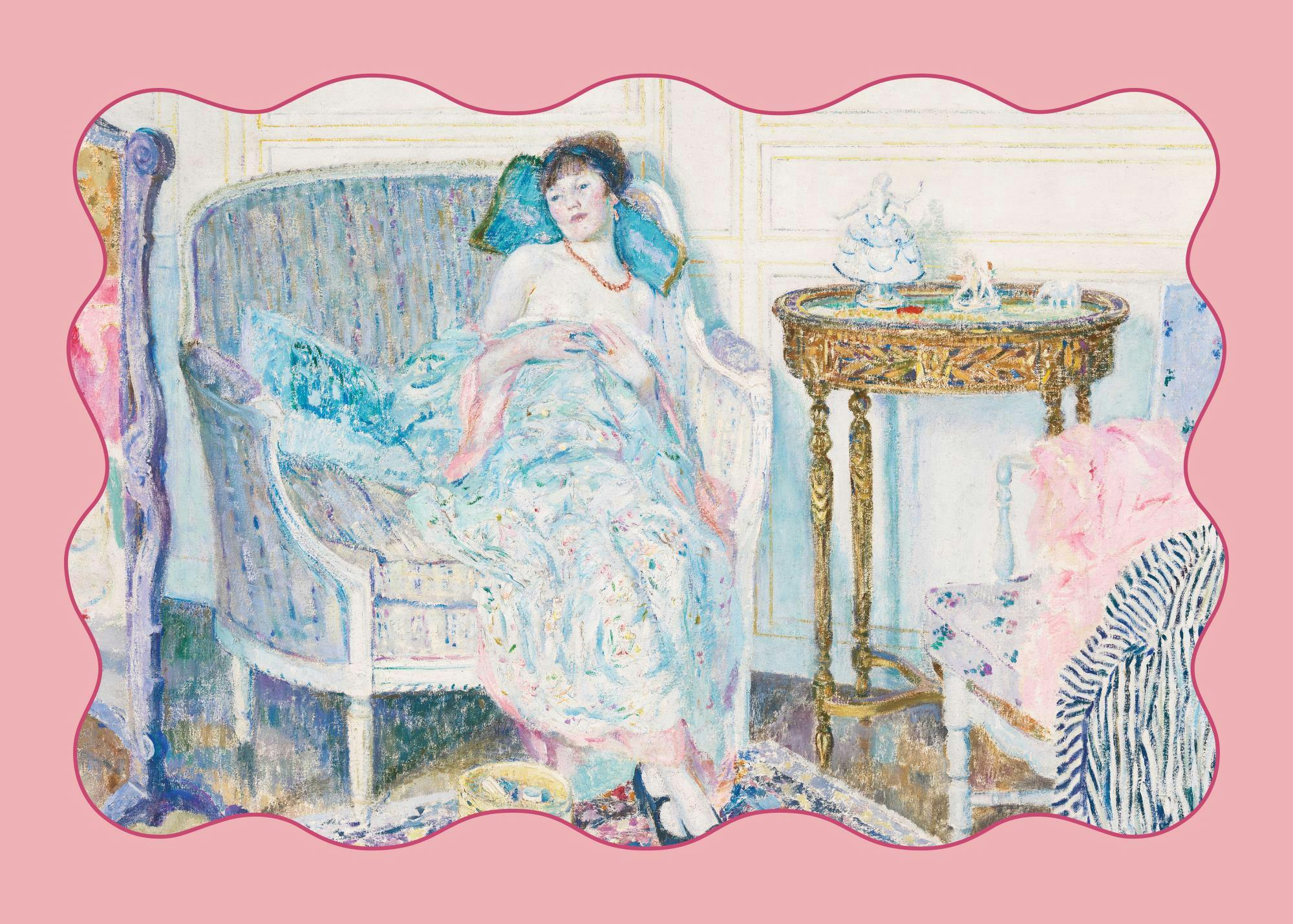 Frederick Carl Frieseke – In the Boudoir Plakat 0