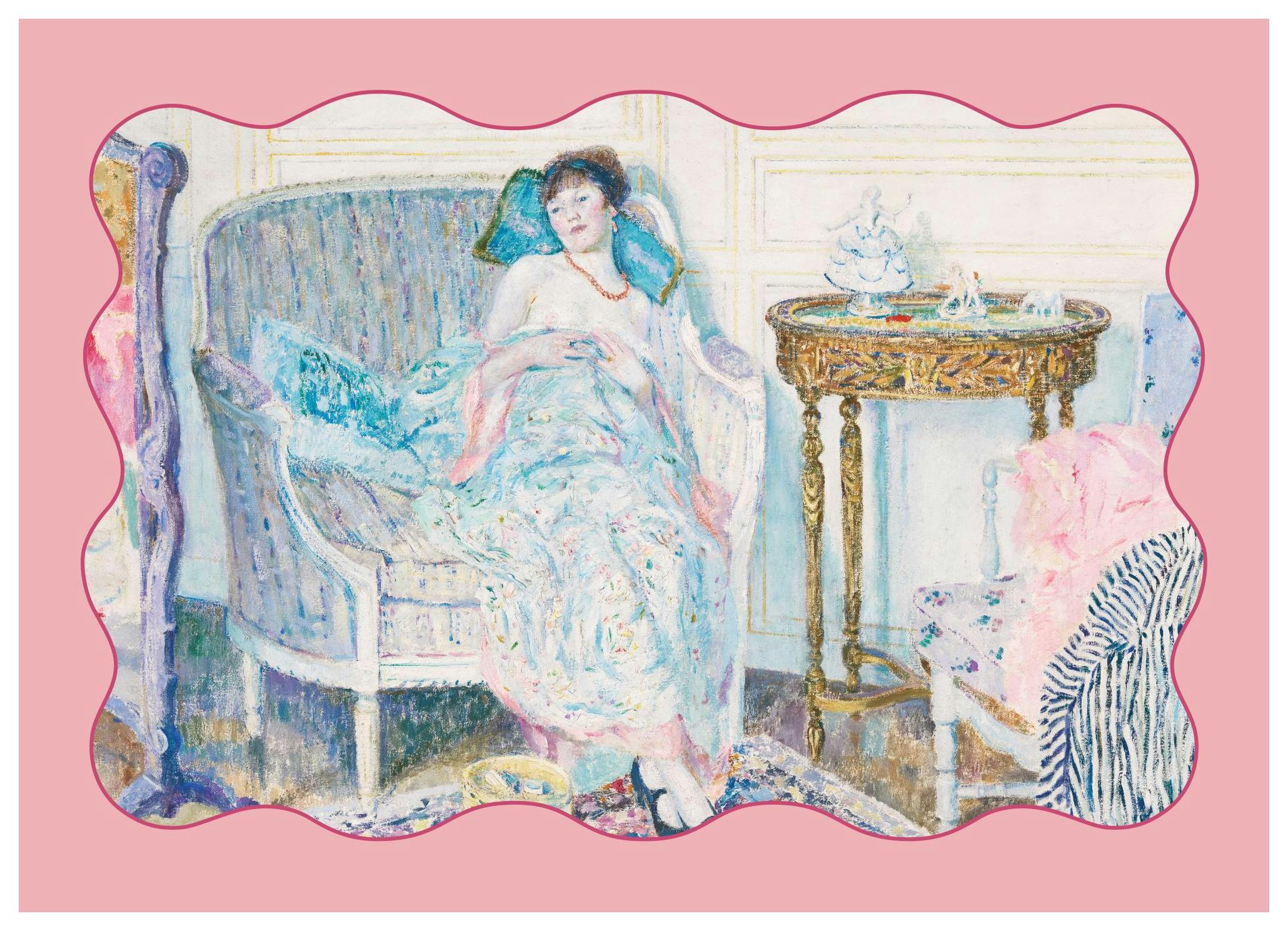 Frederick Carl Frieseke – In the Boudoir Print (30x40 cm)