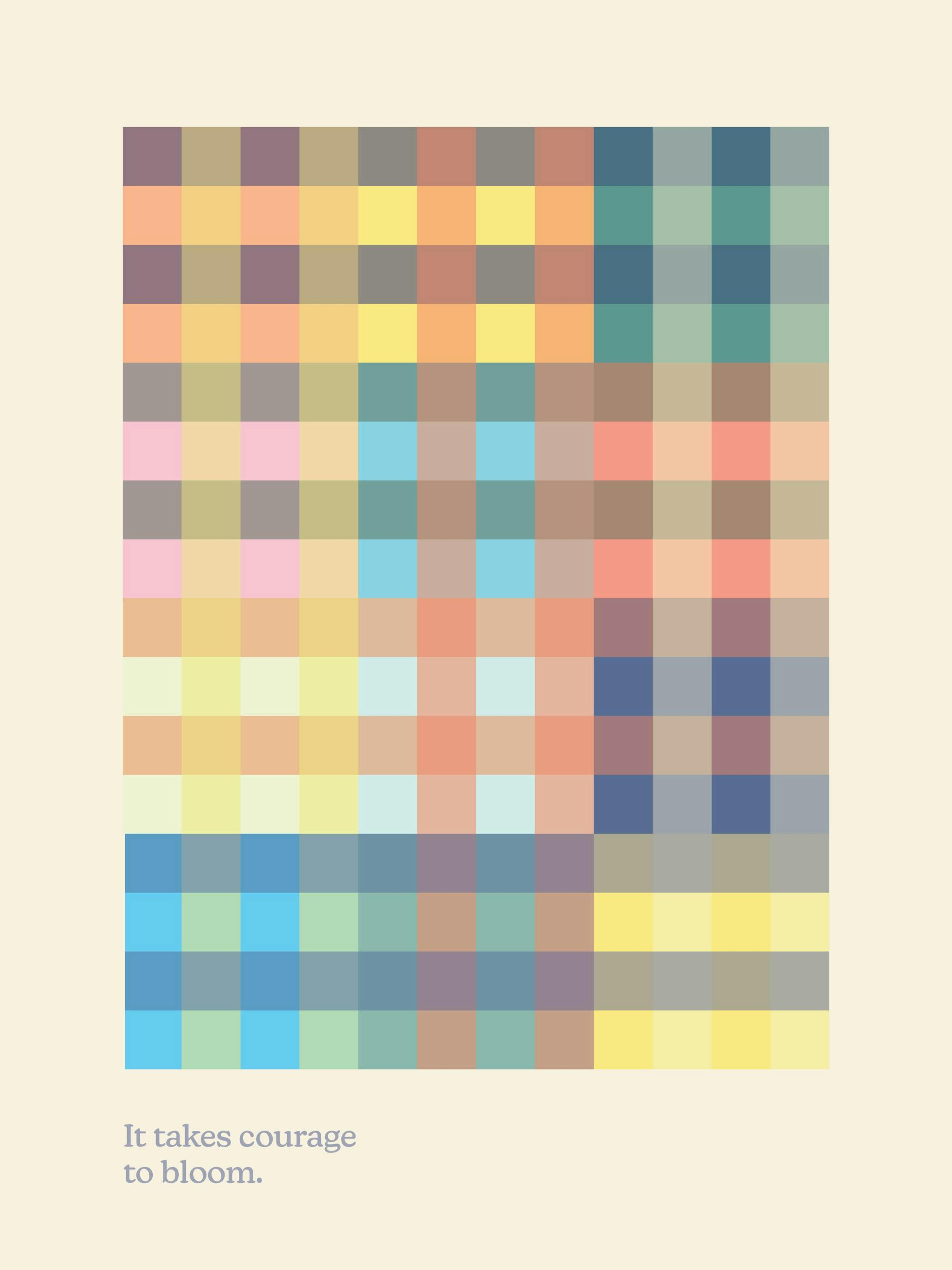 Courage to Bloom Poster
