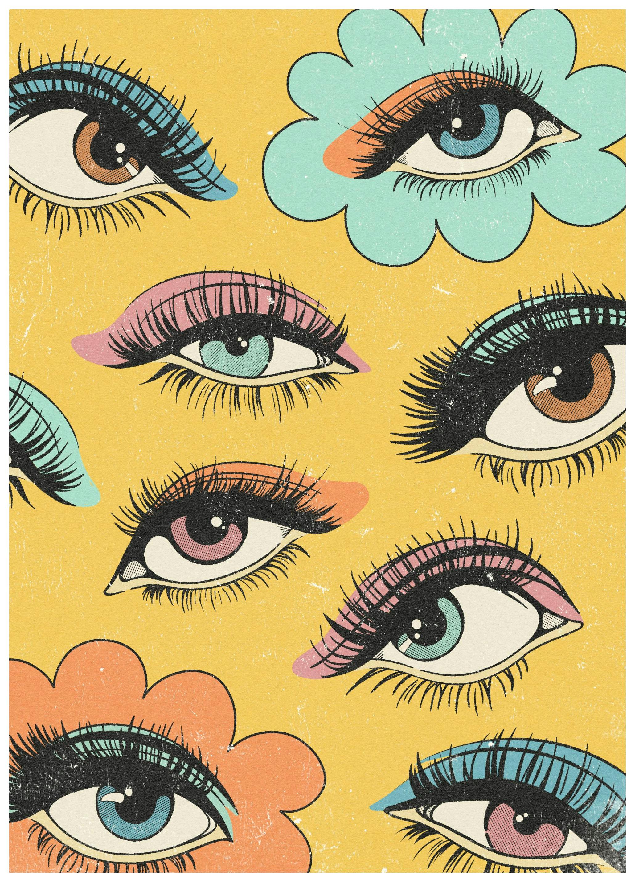Eyes for You Plakat (50x70 cm) - Plakater > Kunstplakater > Illustrasjoner