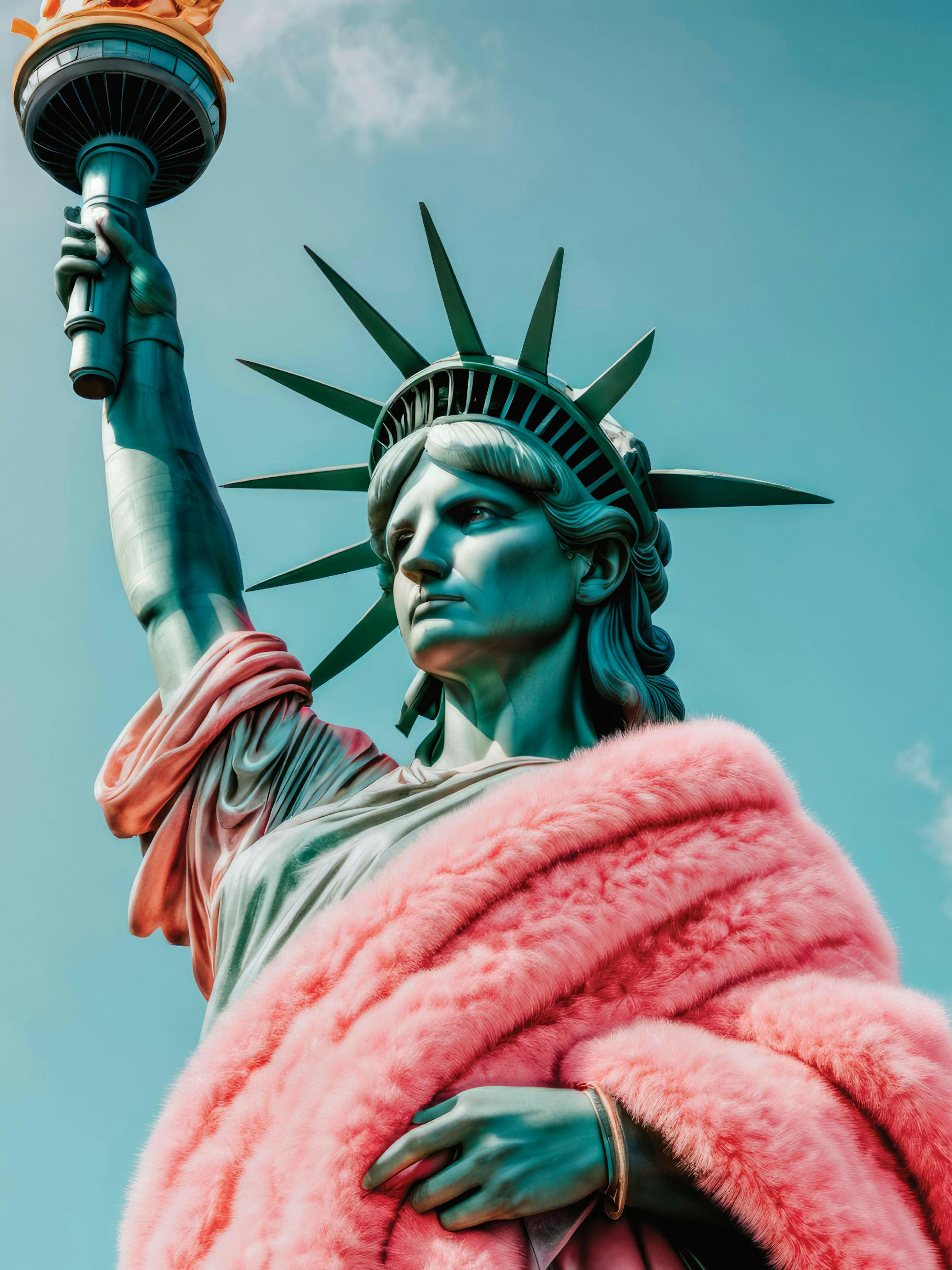 Liberty in Pink Print