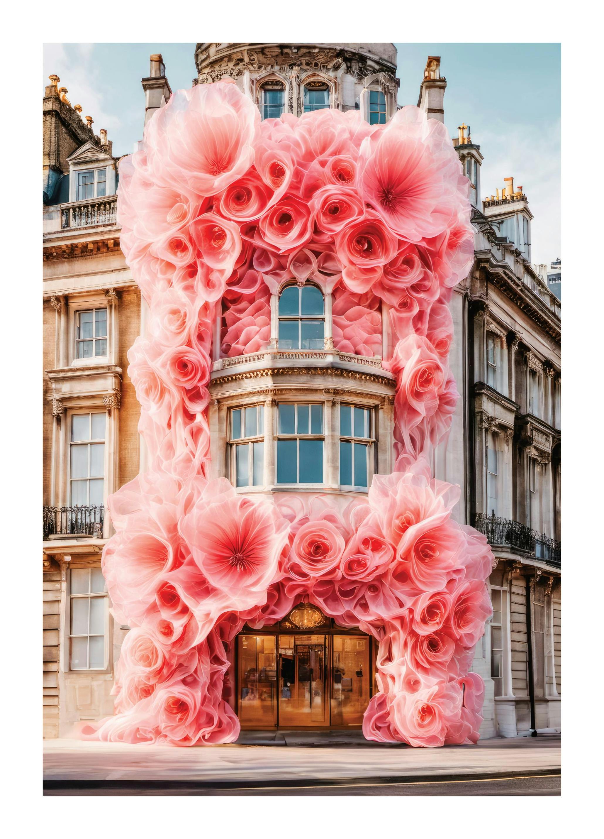 Prints - Rose Facade Print (50x70 cm) - Art prints