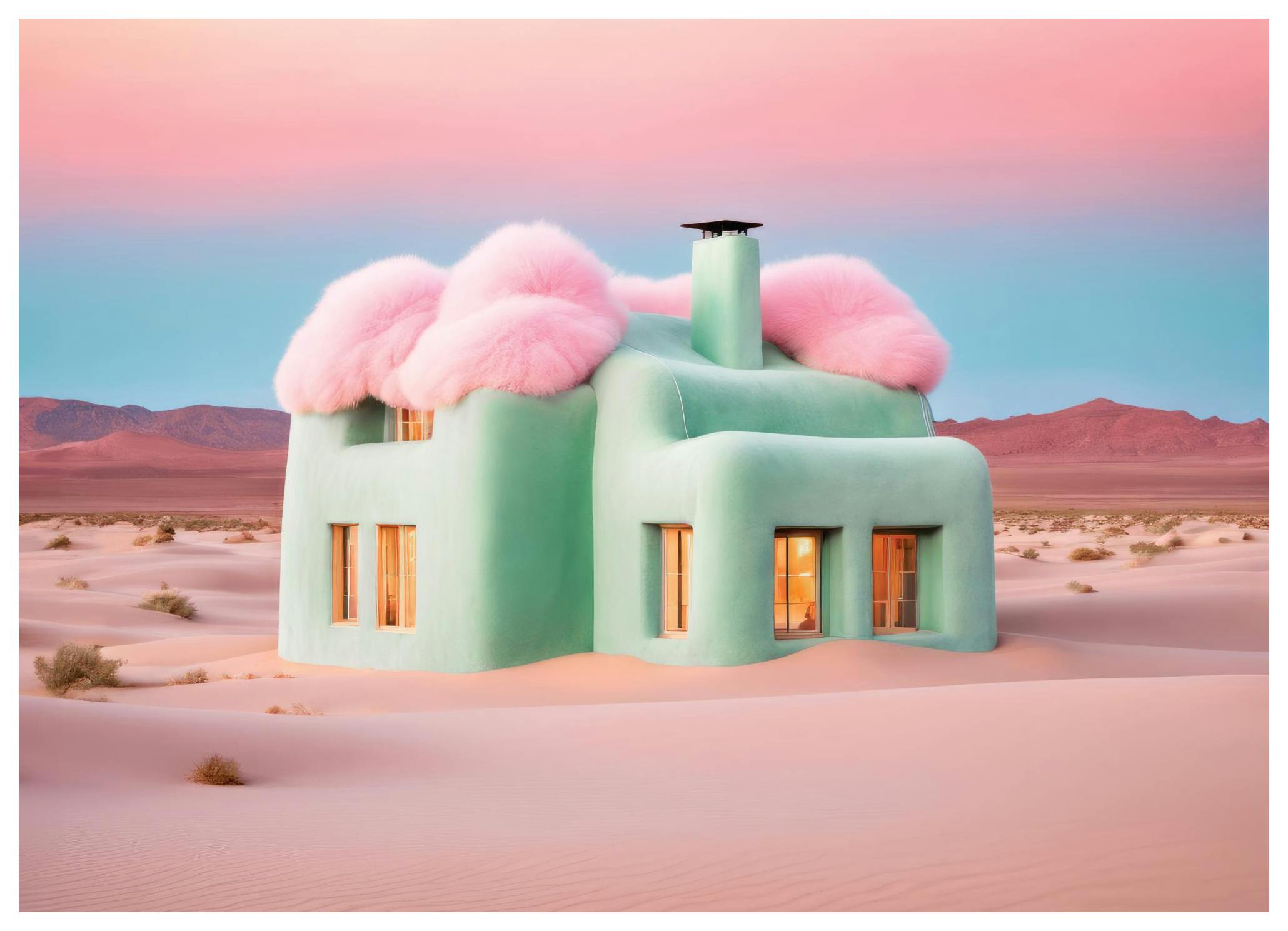 Prints - Plush Escape Print (30x40 cm) - Art prints