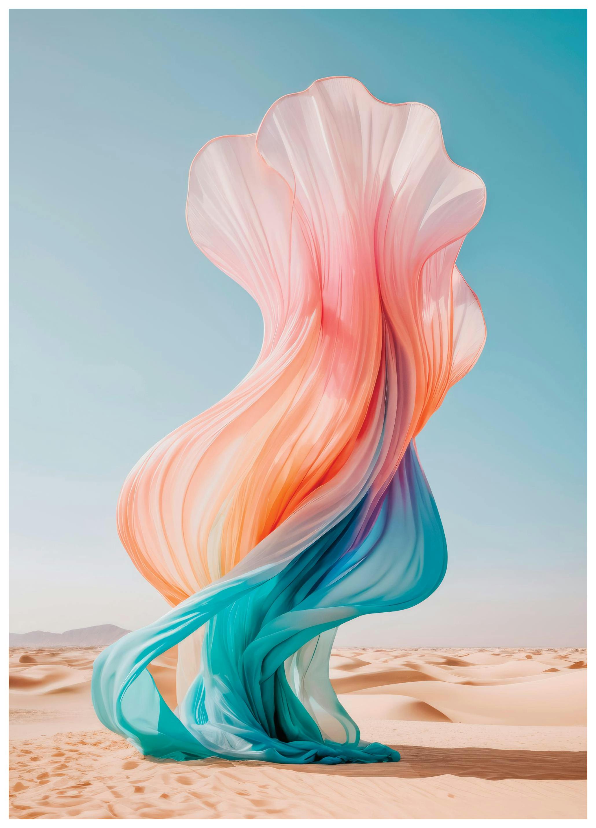 Desert Bloom Print (30x40 cm)