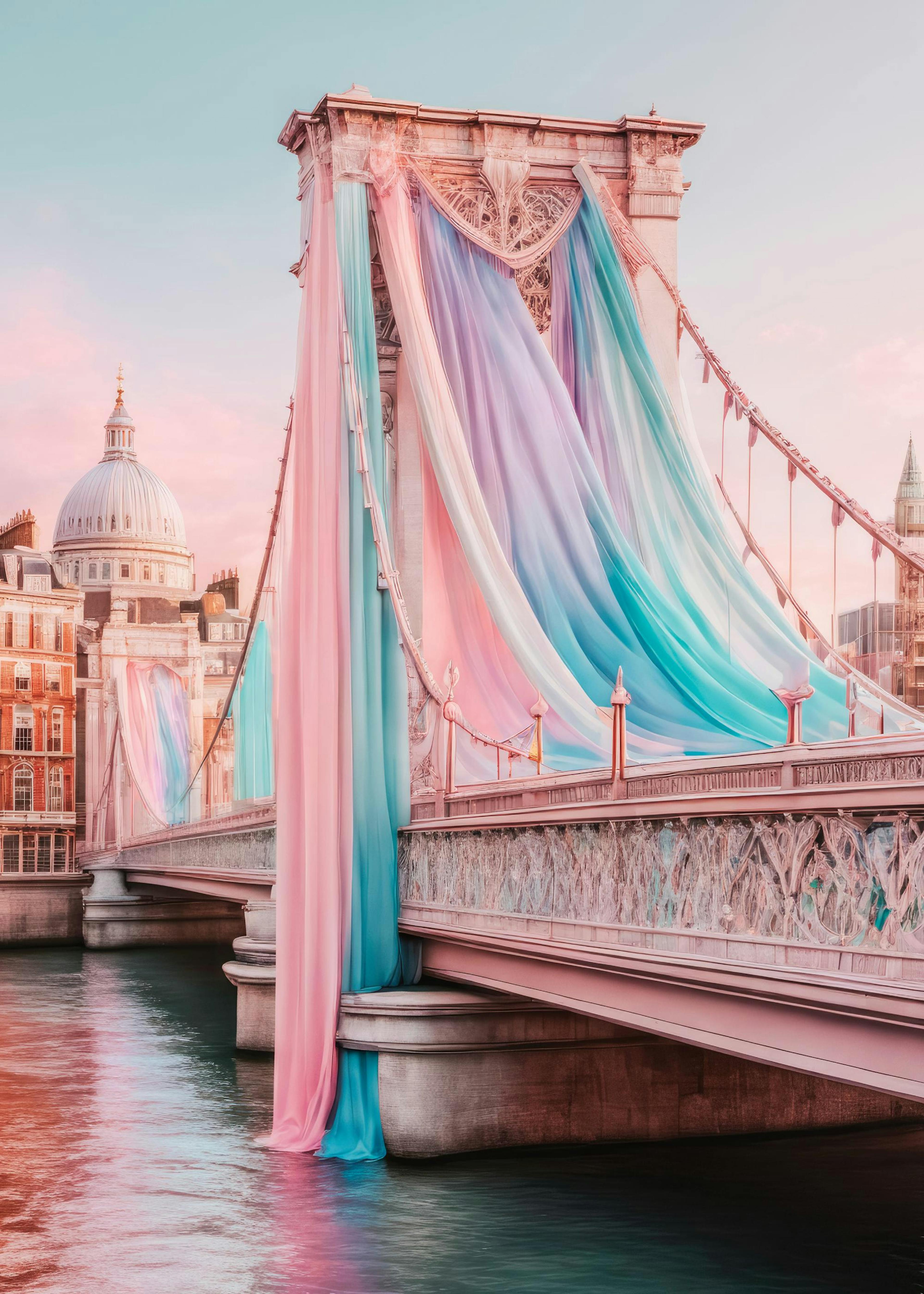 Pastel Passage Print 0