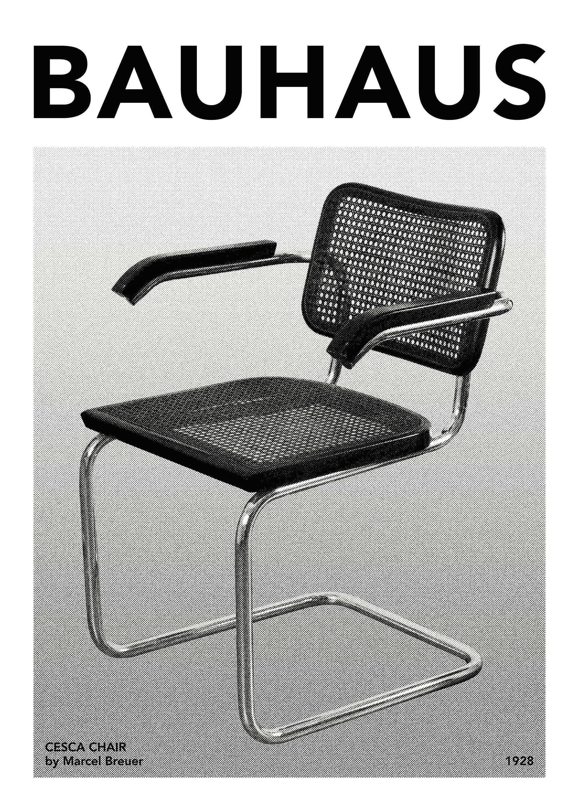 Bauhaus Cesca Chair Print 0