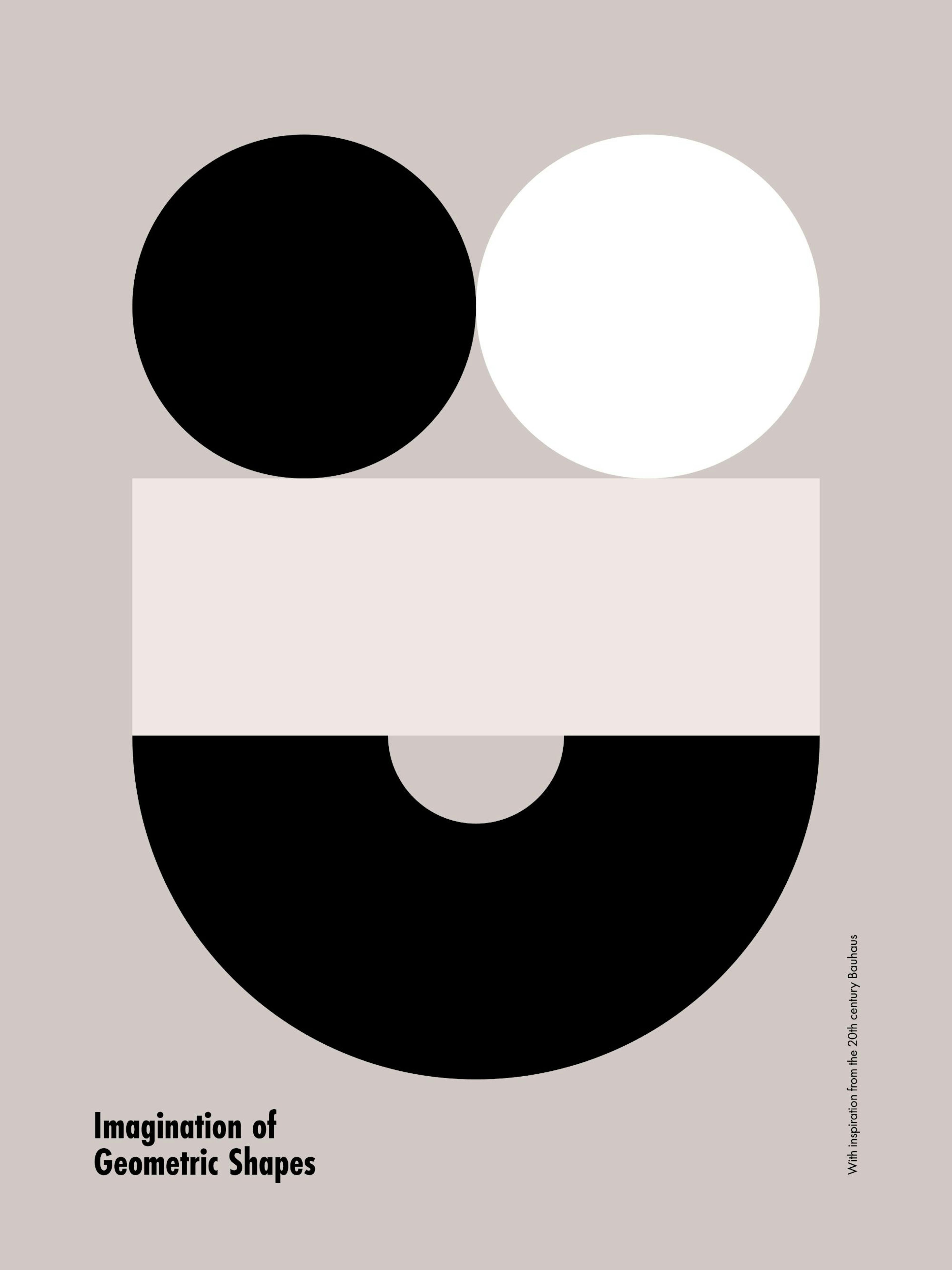 Imagination of Geometric Shapes Print