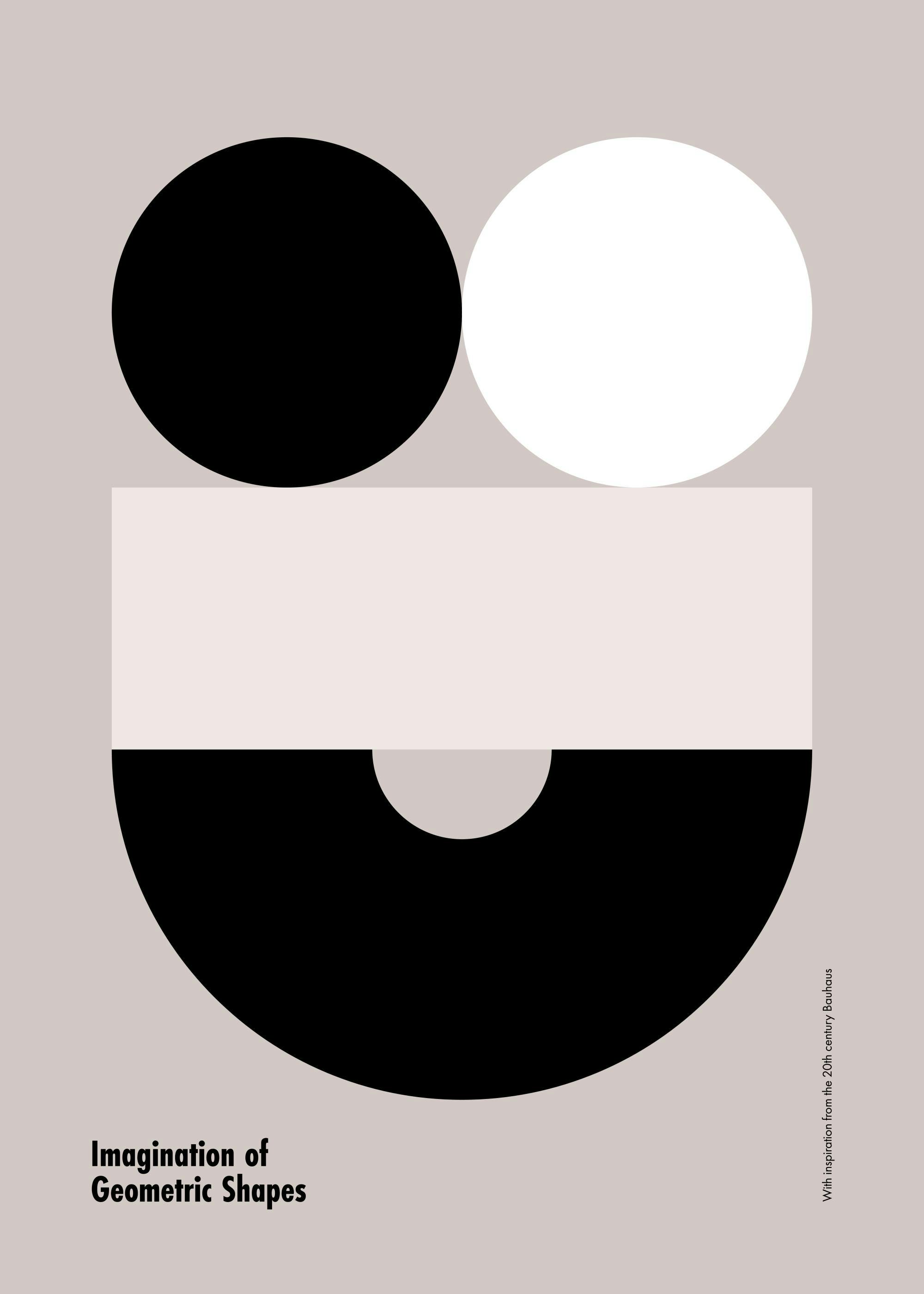 Imagination of Geometric Shapes Plakat 0
