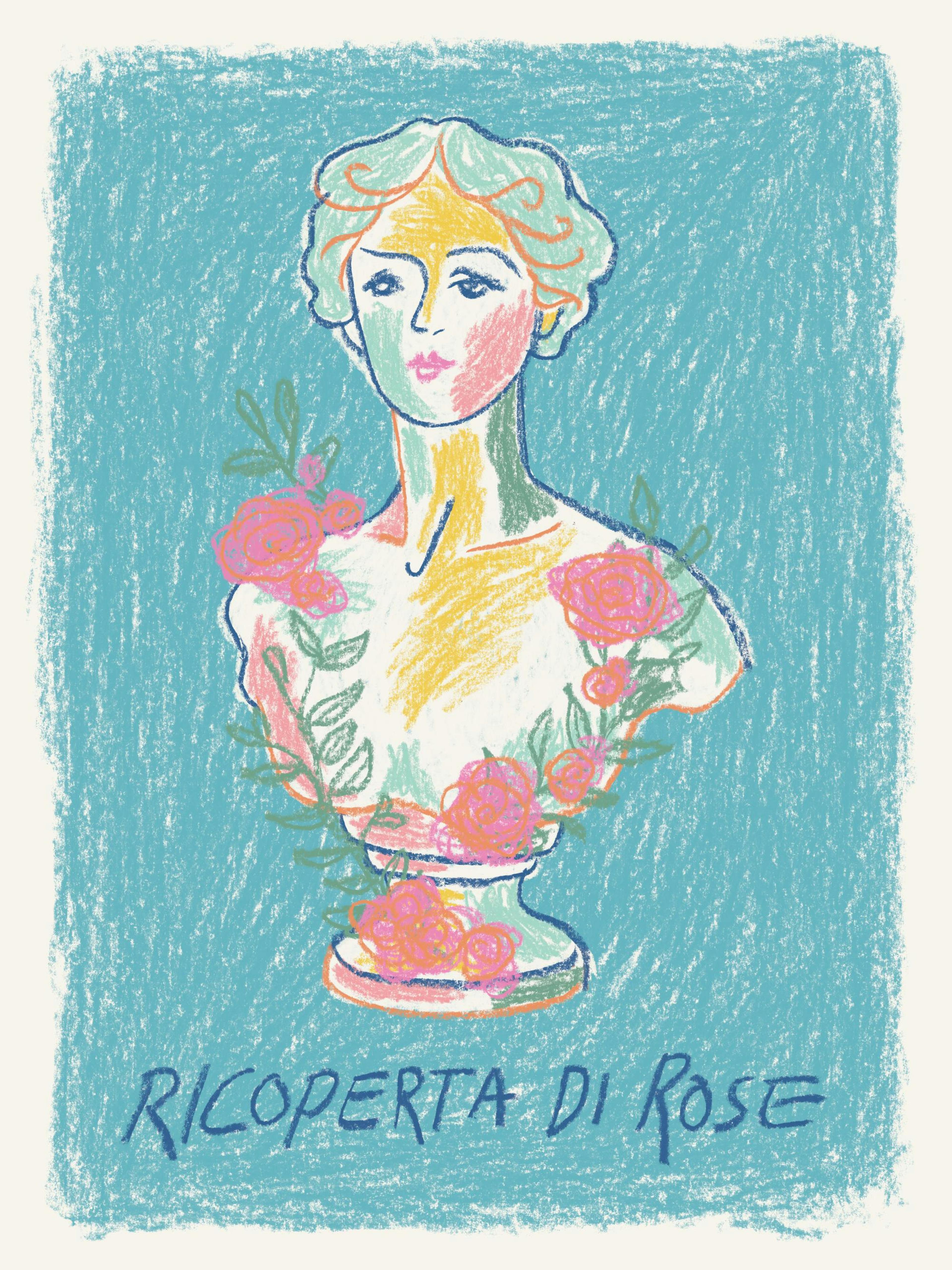 Covered in Roses Plakat