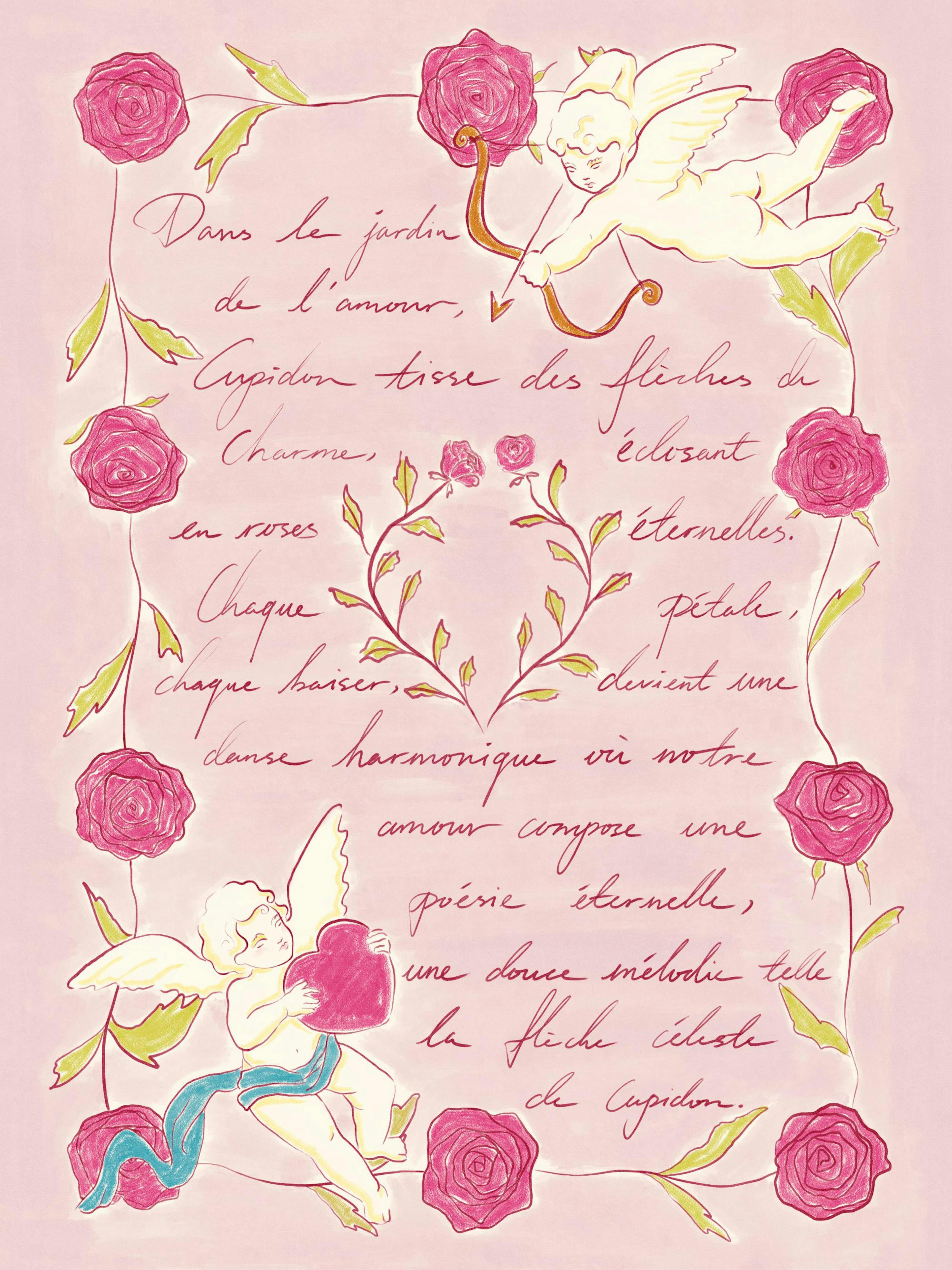 Cupid’s Love Letter Affiche