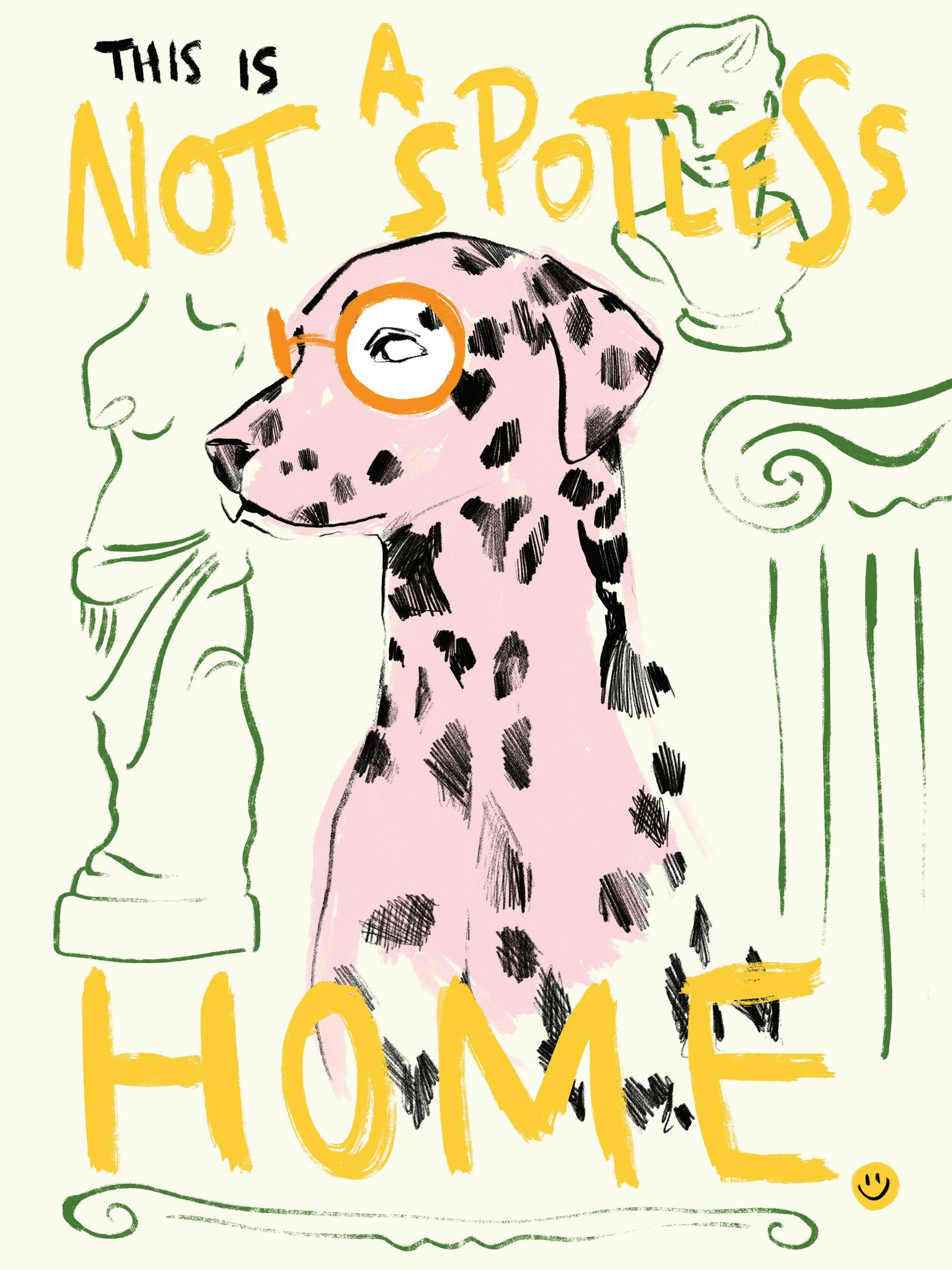 Not a Spotless Home Plakat