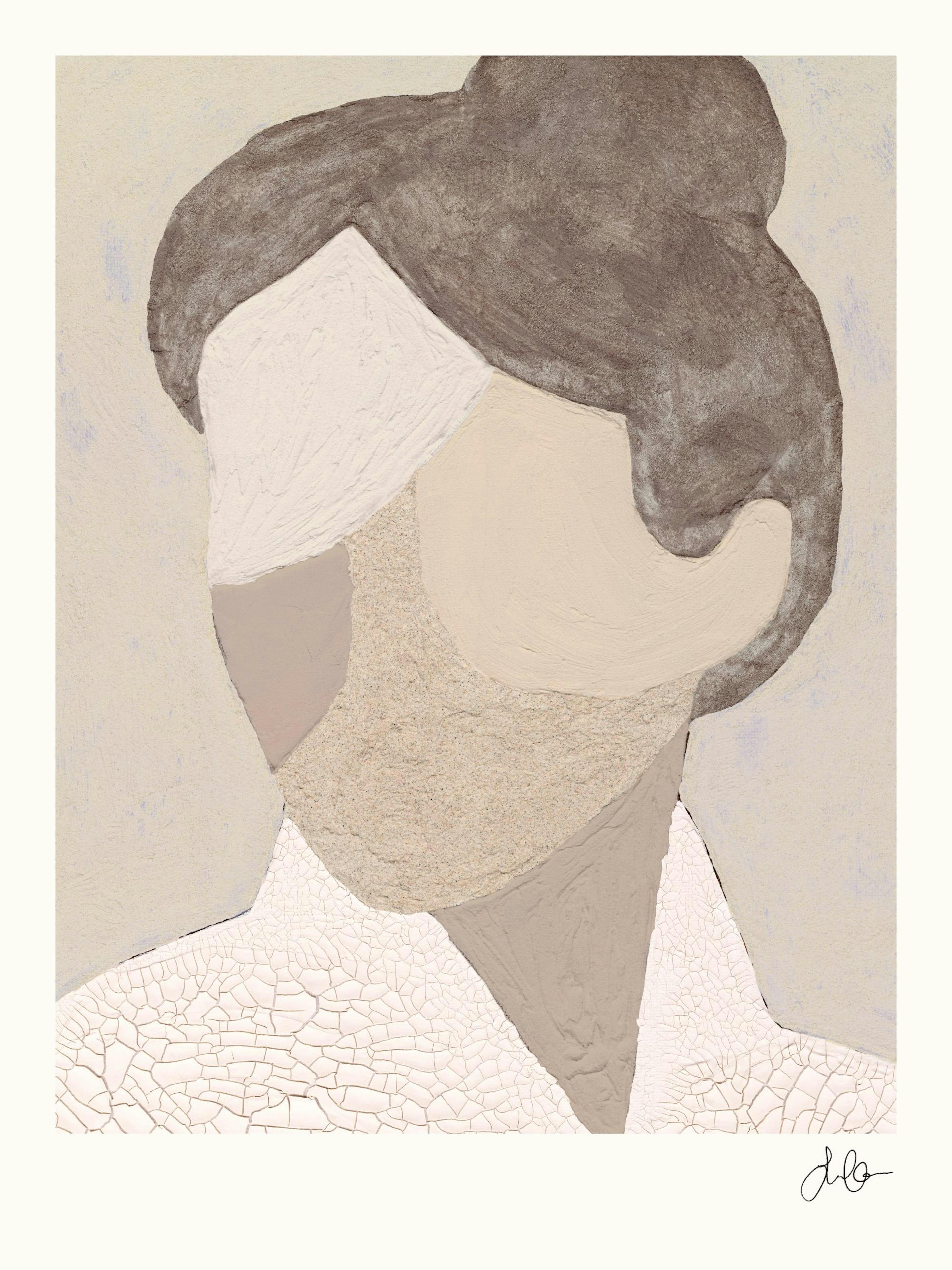 Visage Texturé Print 0